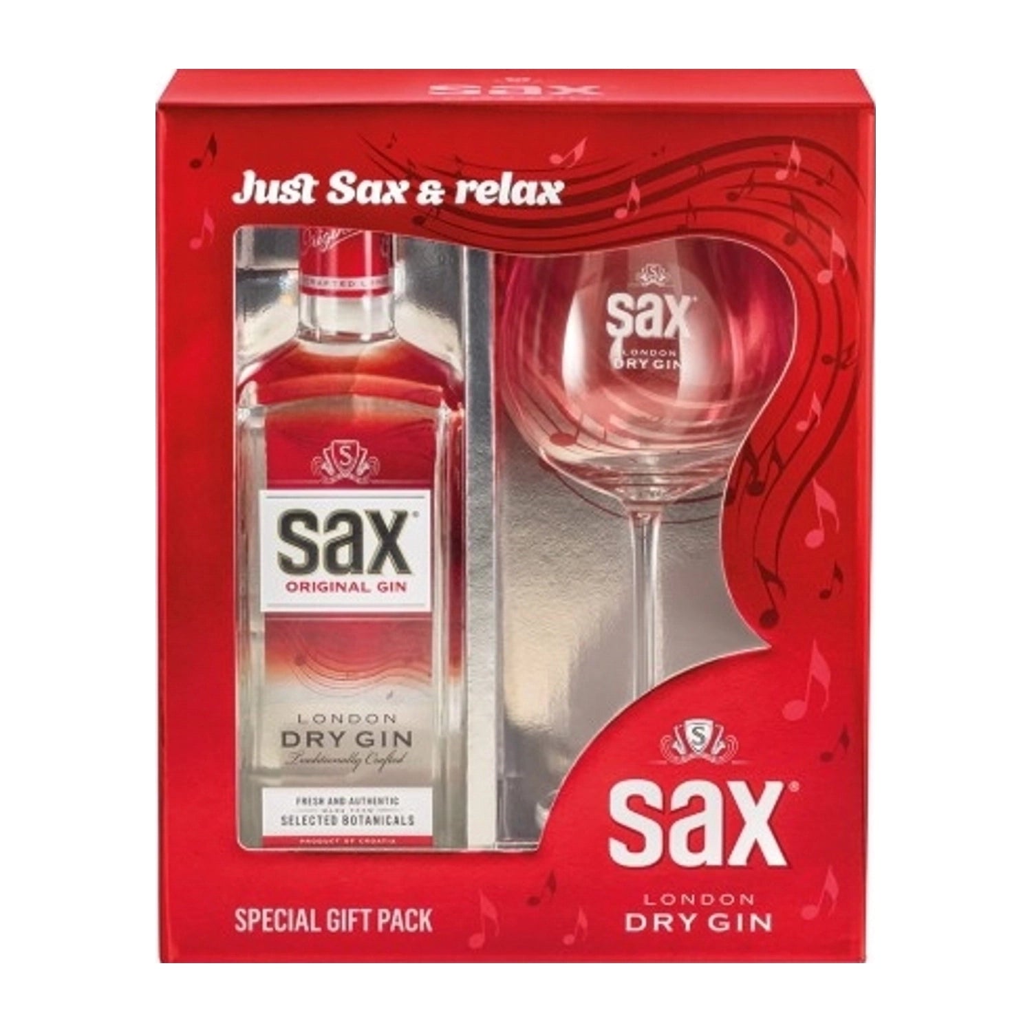 Sax Original Gin / 0,7 L / + kozarec