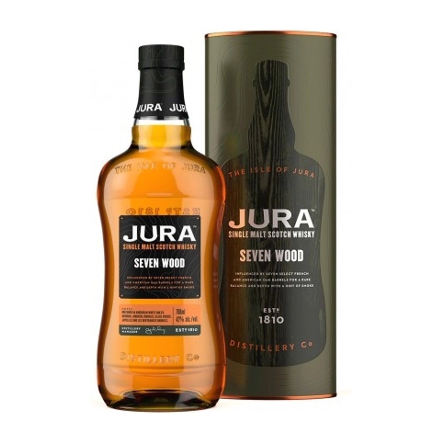 Isle Of Jura Seven Wood / 0,7 L / V škatli