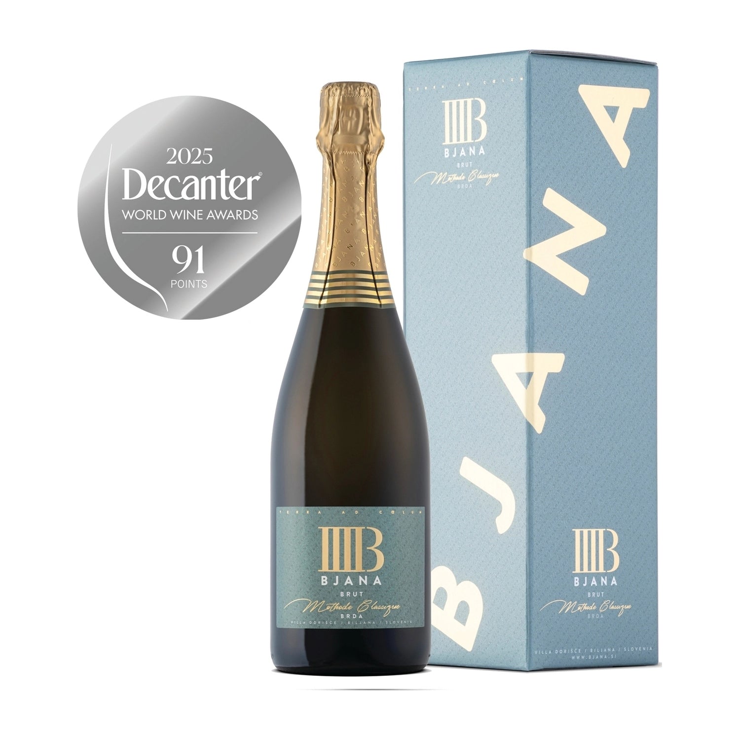 Bjana Brut / 0,75 L / V škatli