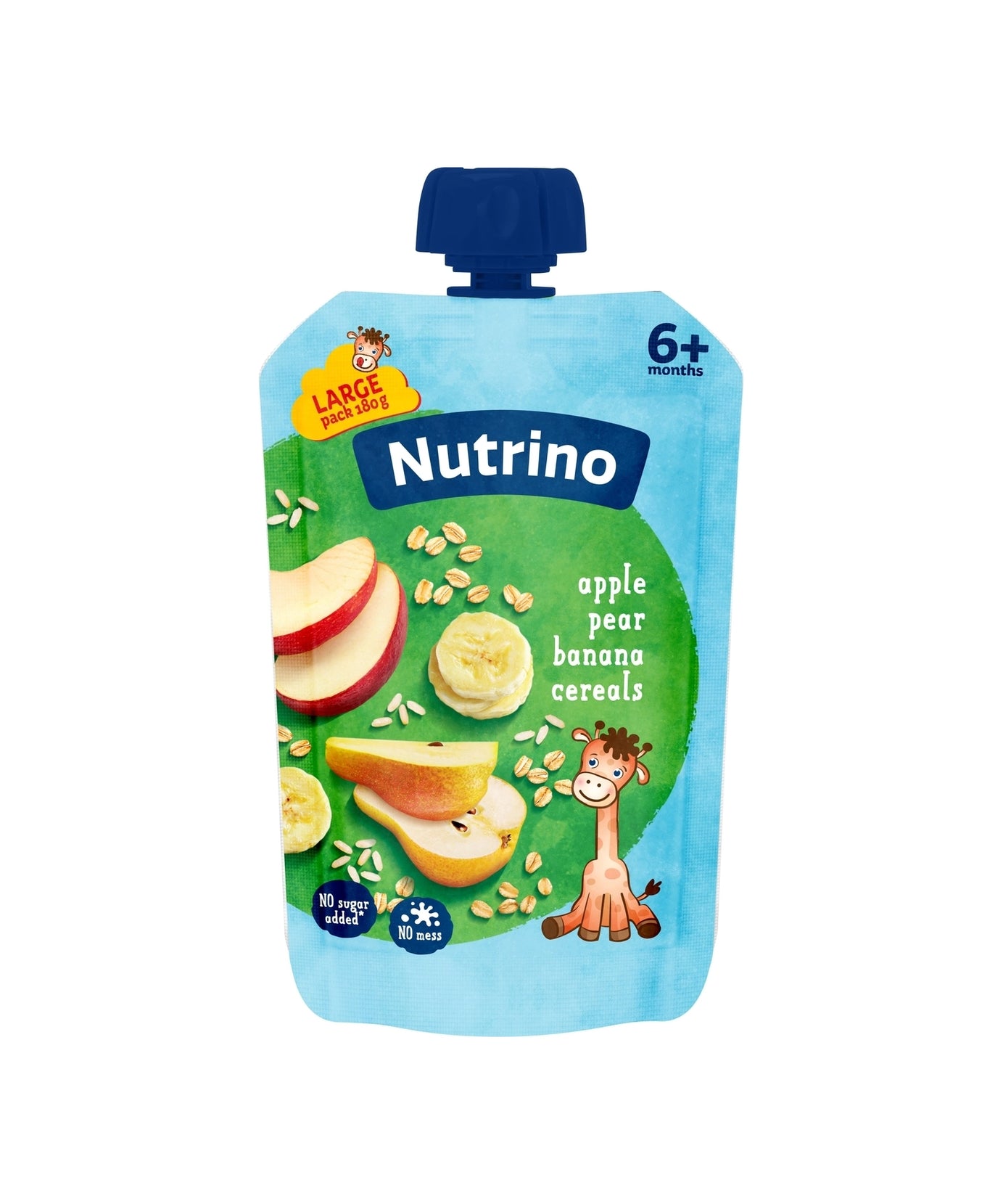 "Nutrino  Jabolko, Breskev in Banana z Žiti" / 180 g