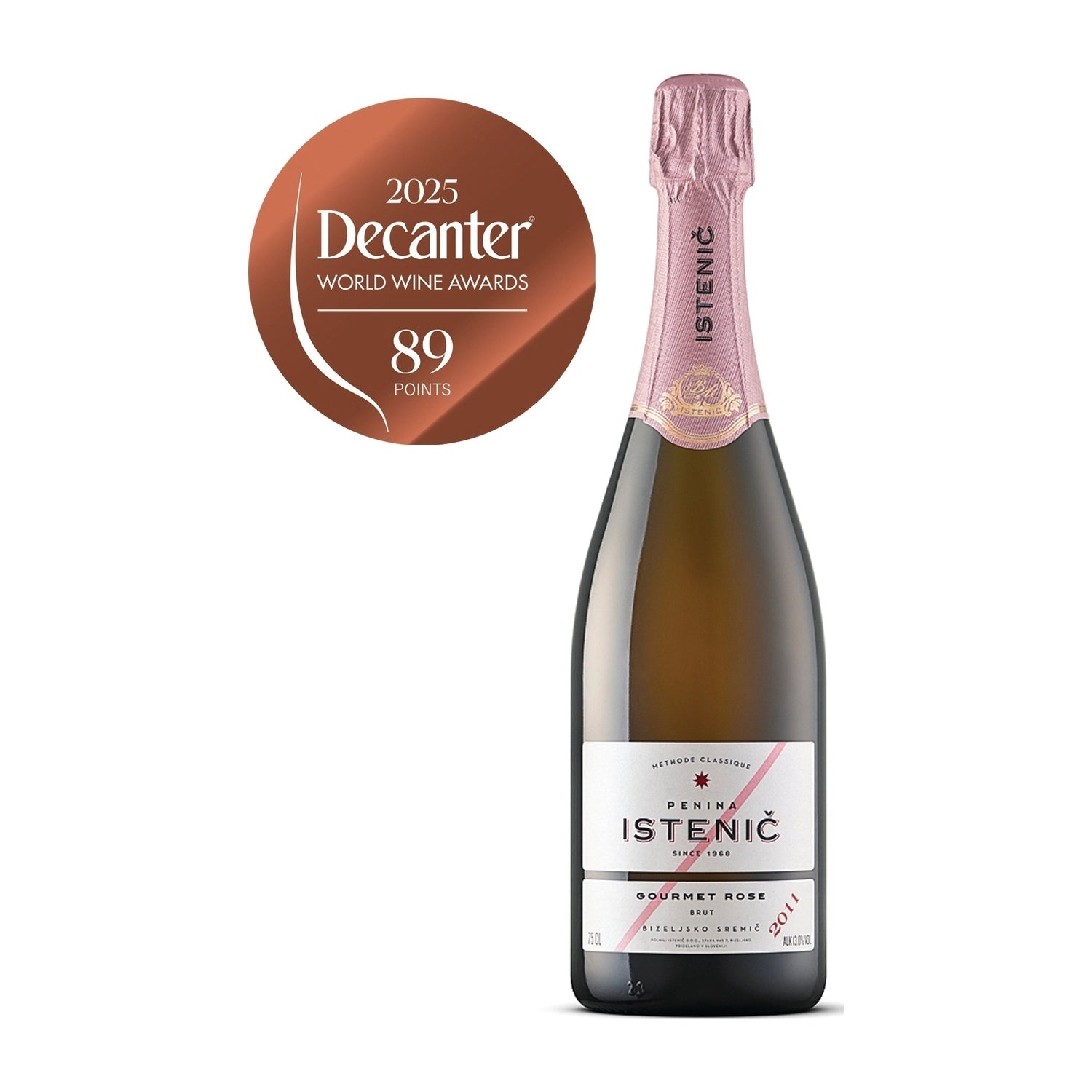 Istenič Gourmet Rose / 0,75 L / Brez škatle