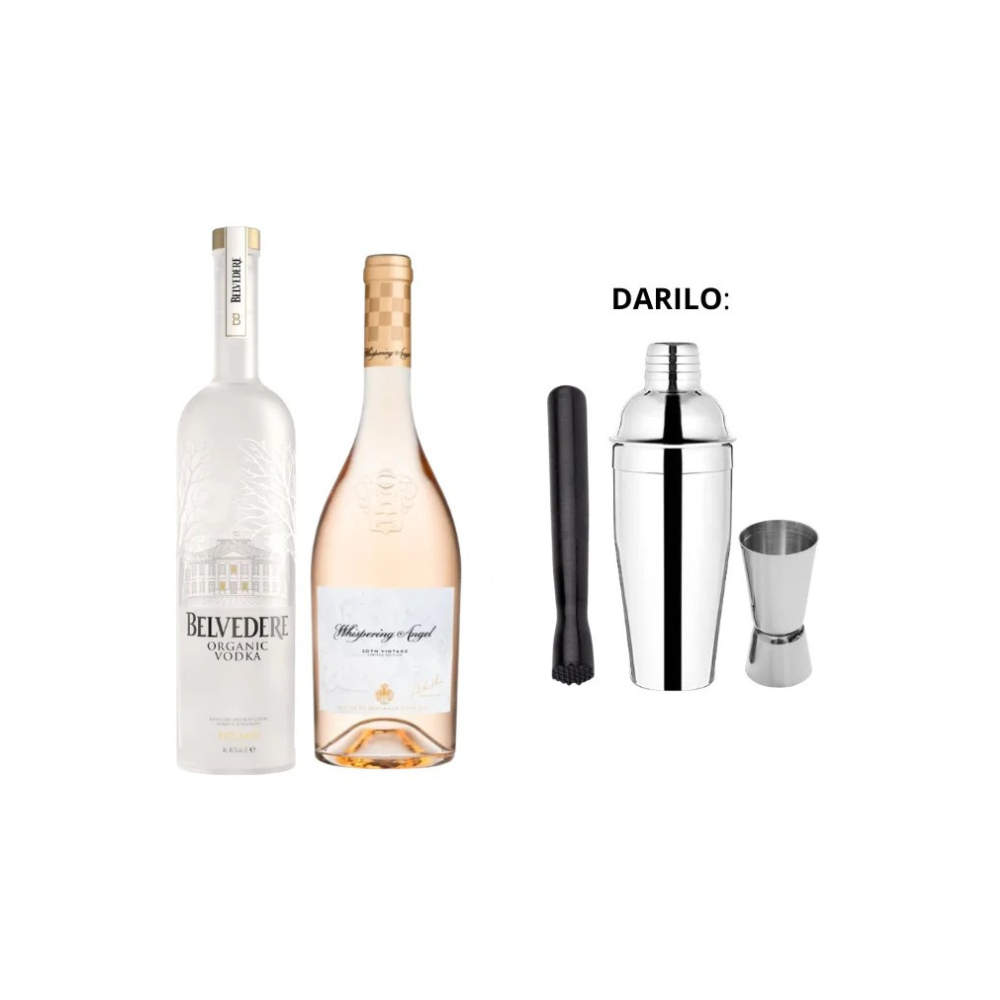Sunset Rosé + DARILO: Shaker + Mudler + Merica