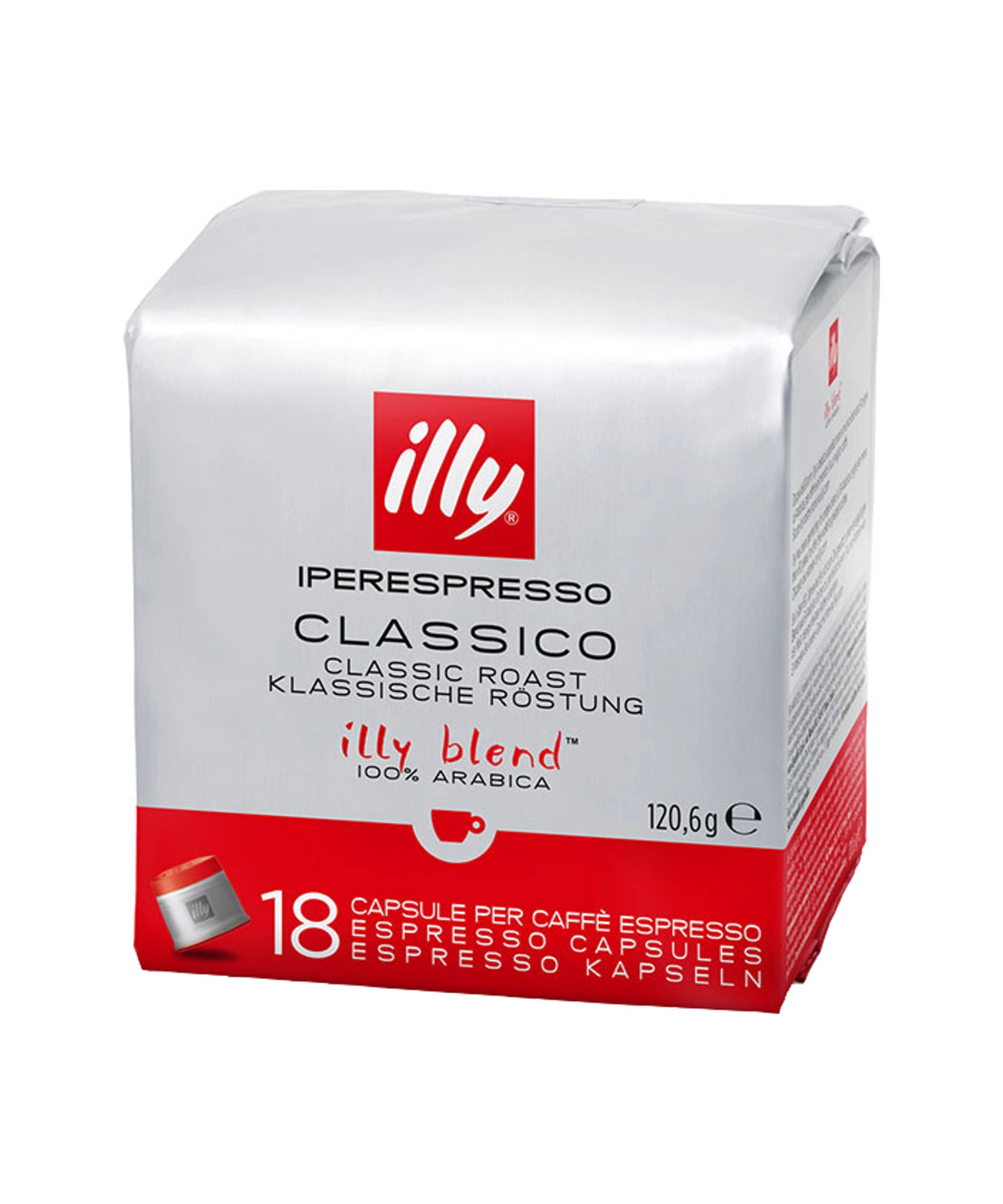 Illy Kava v kapsulah IE CUBE / Classico