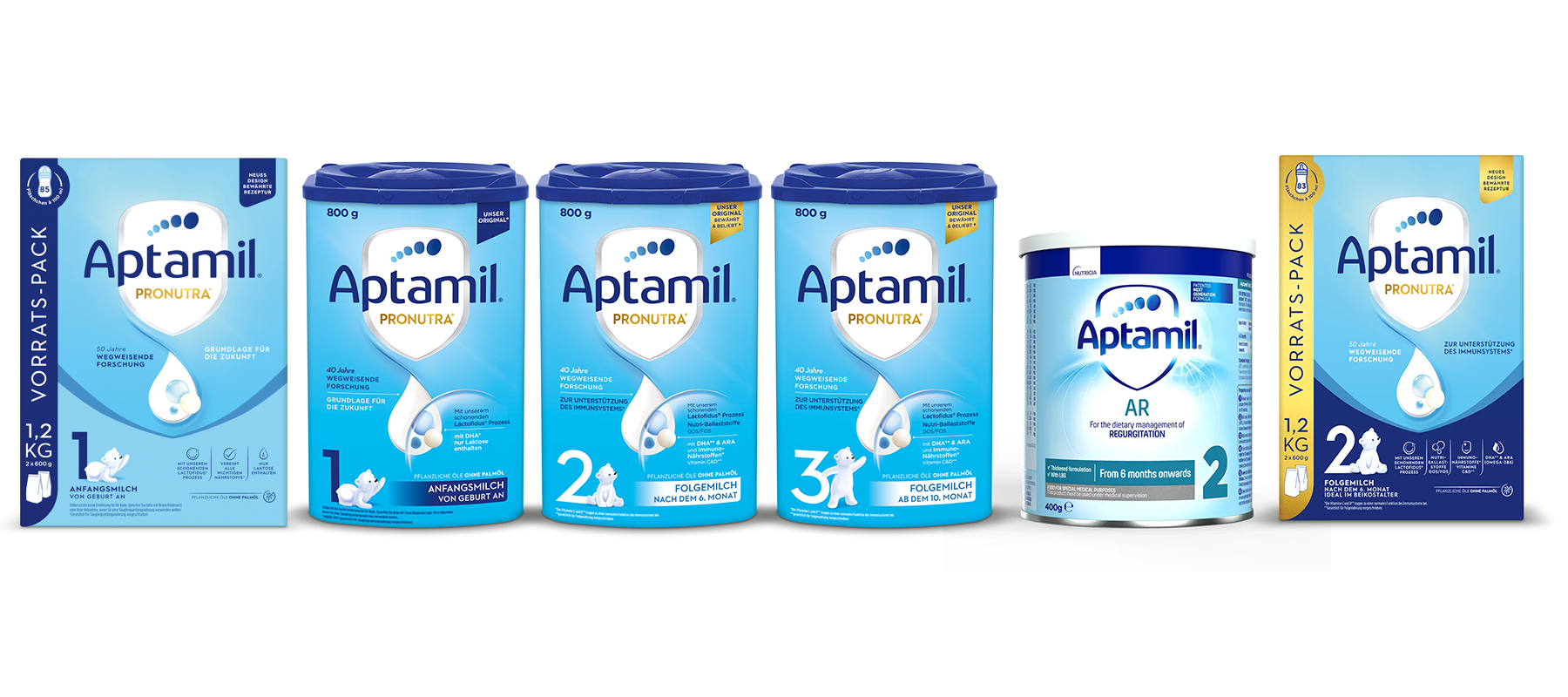 Danone samovoljno preventivno odpoklicuje Aptamil določenih serij