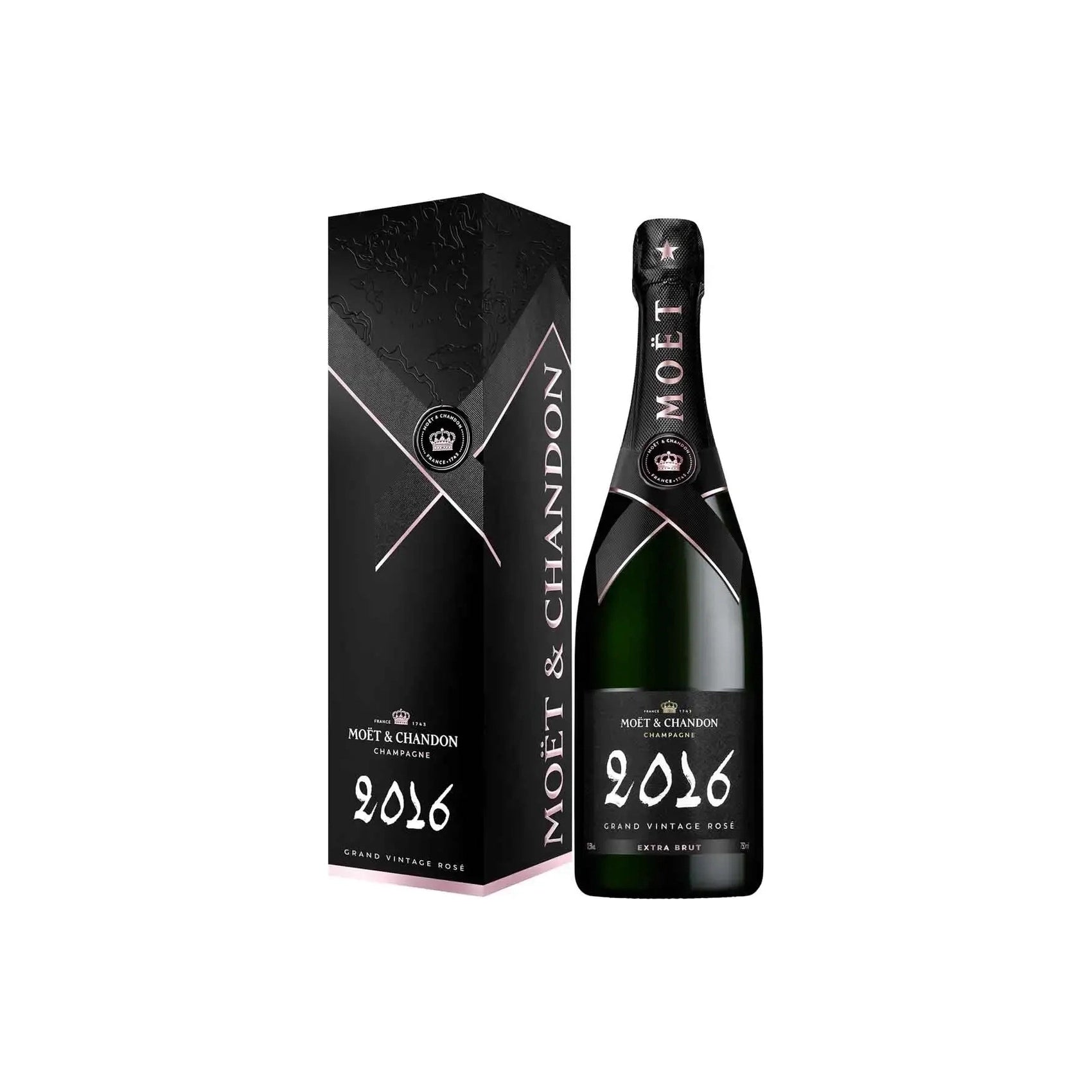 Moët & Chandon Grand Vintage Rosé 2016 0,75 l V škatli