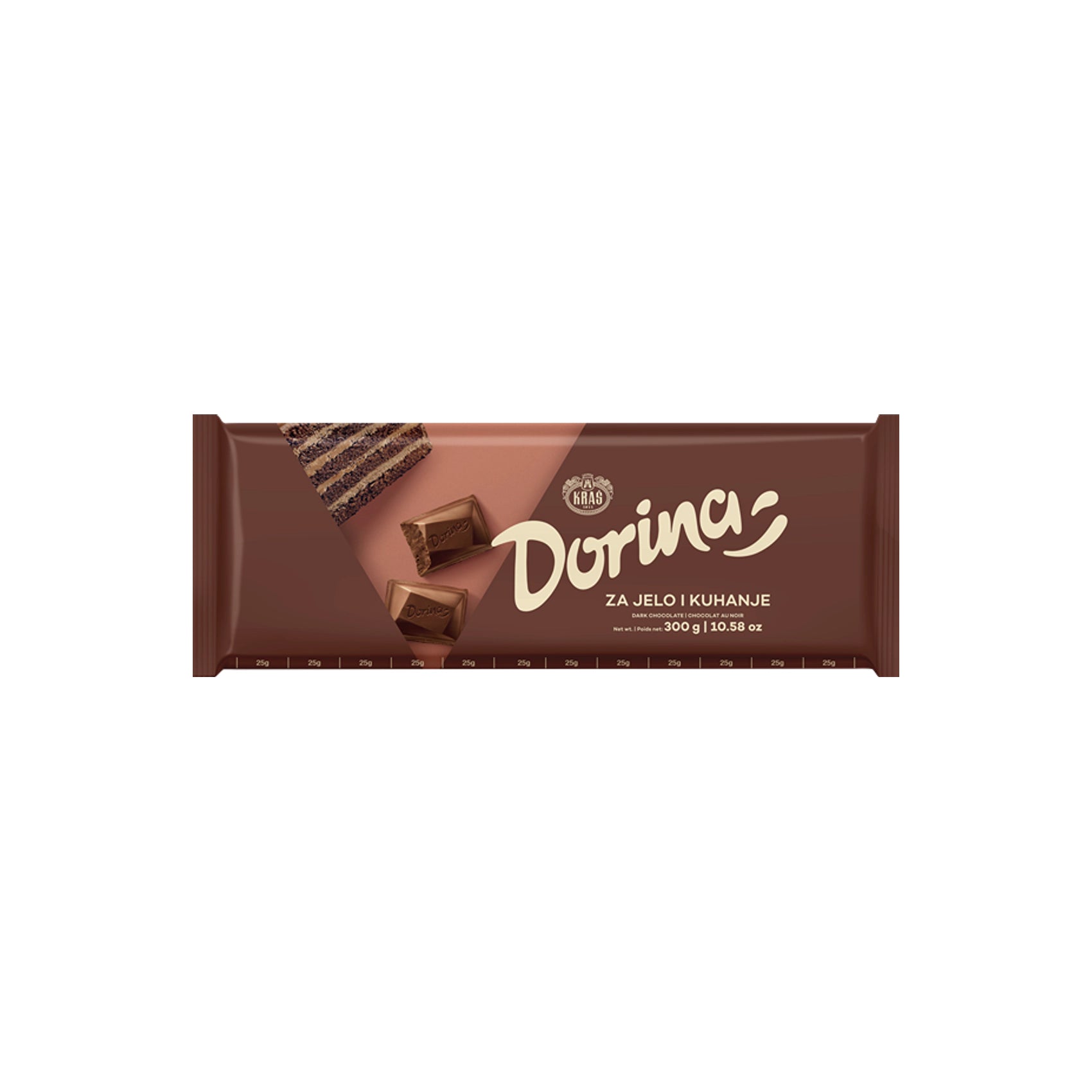 Kraš  Dorina Jedilna Čokolada 300 g