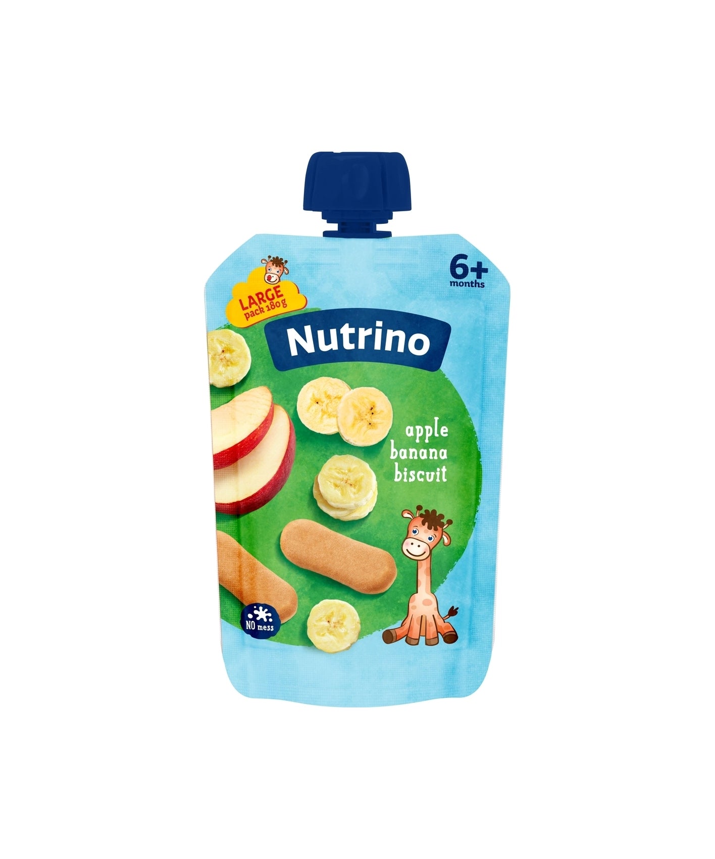 Nutrino Lab Baby  Jabolko, Banana in Keks 180 g