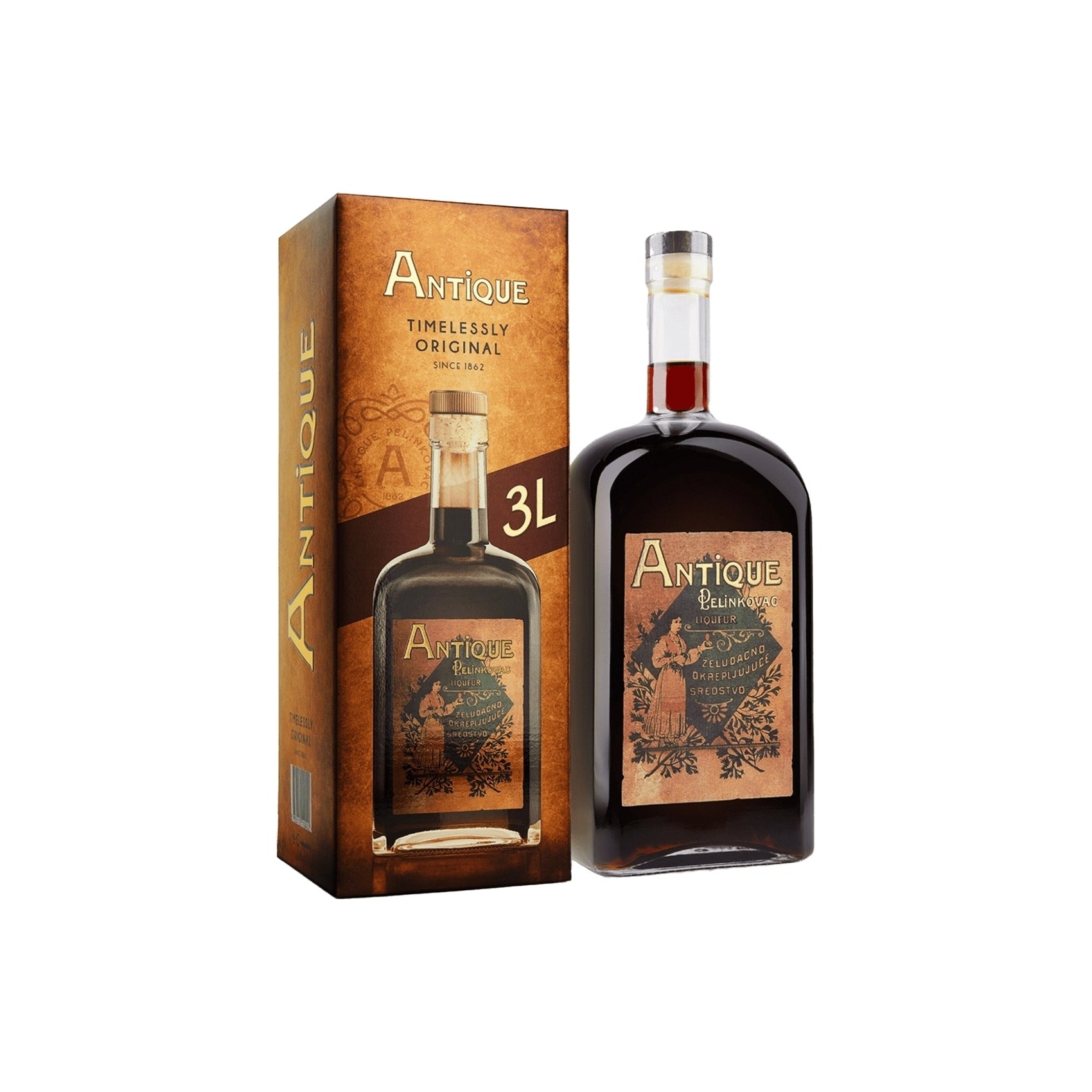 Badel Antique Pelinkovac 3 L V škatli