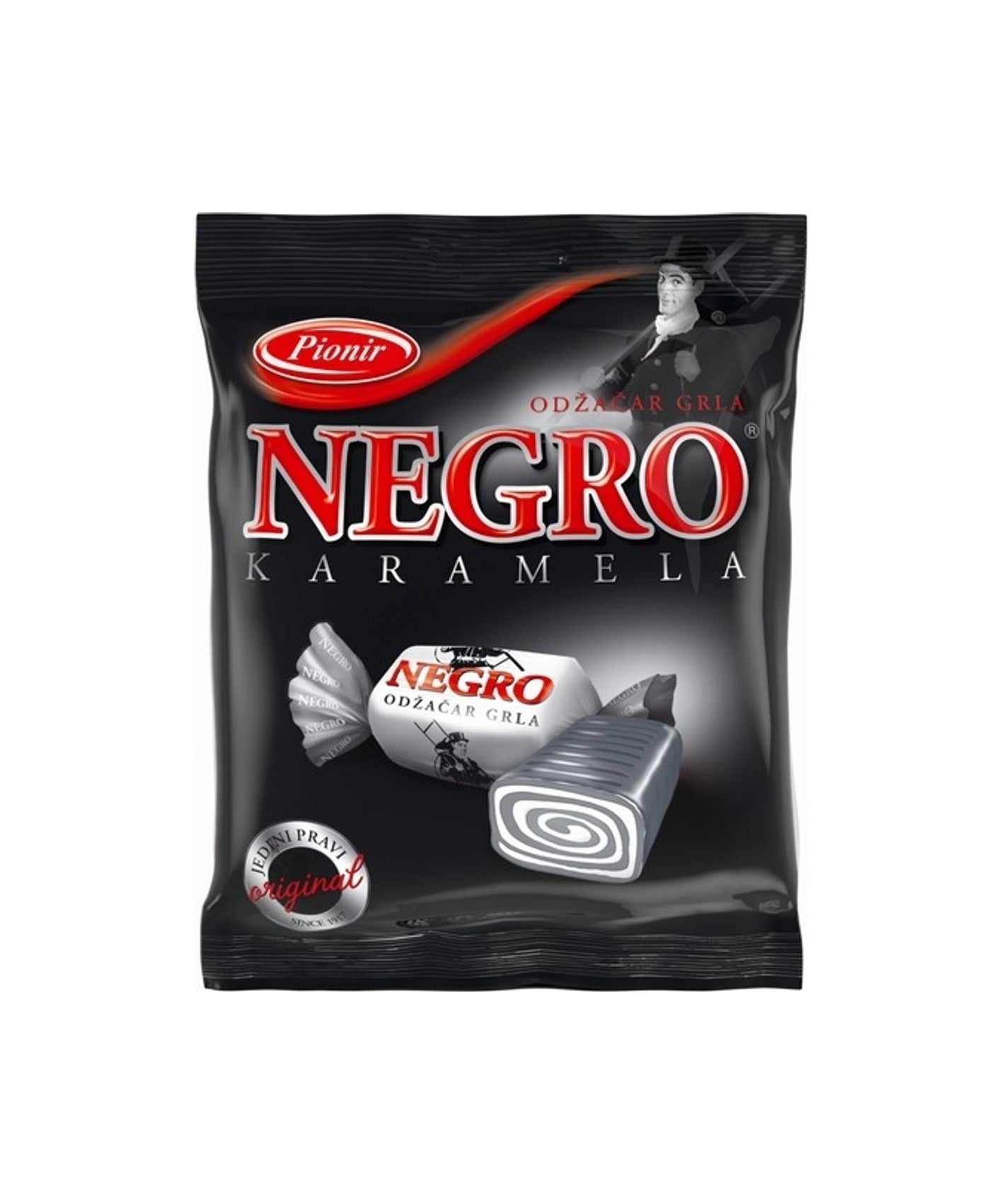 Pionir  Negro Karamela Bonboni 100 g