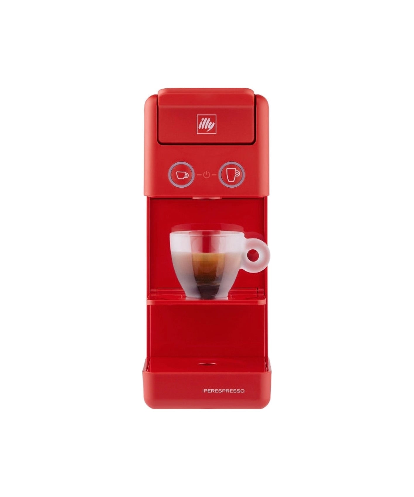 Illy Kavni Aparat Y3.3 Espresso&coffee Rdeč