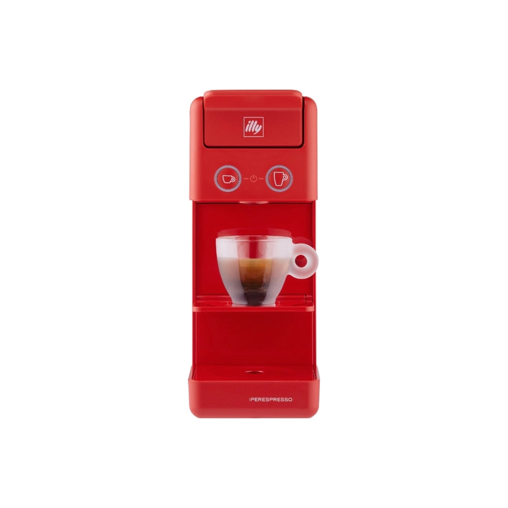 Illy Kavni Aparat Y3.3 Espresso&coffee Rdeč