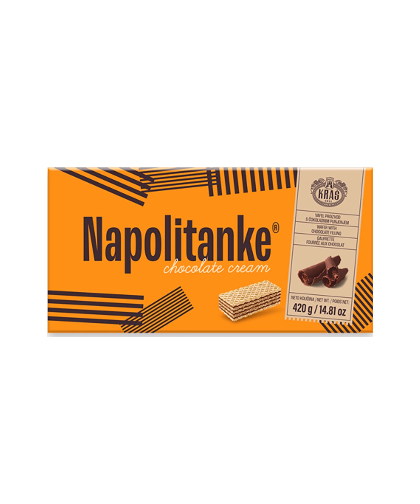 Kraš  Napolitanke Chocolate Cream 420 g