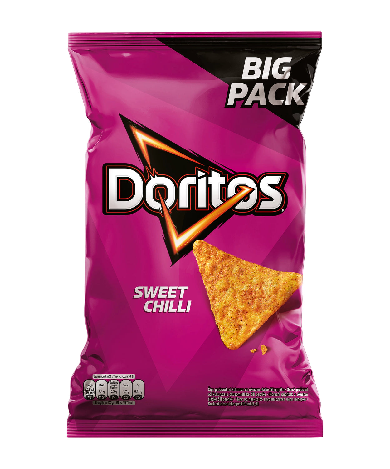 Doritos Čips z Okusom Sladkega Čilija / 160 g