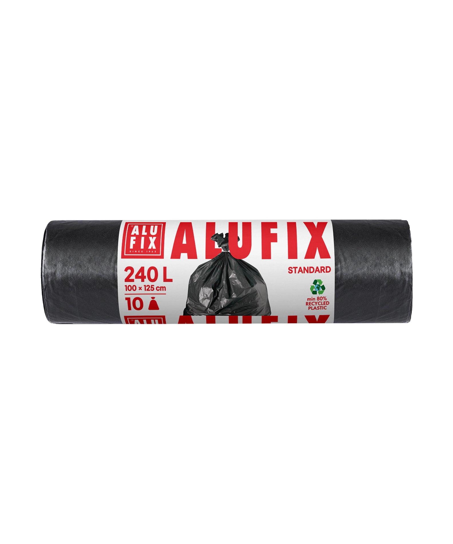 Alufix  Vrečke za Smeti Črne / 240 L / 10 vrečk