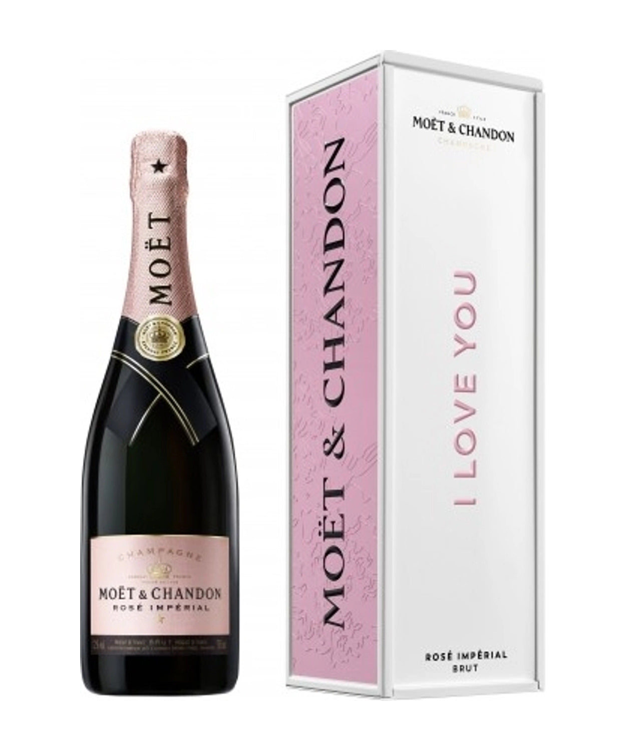 Moët & Chandon Rosé Impérial / Standard - 0,75 L / Love Metal