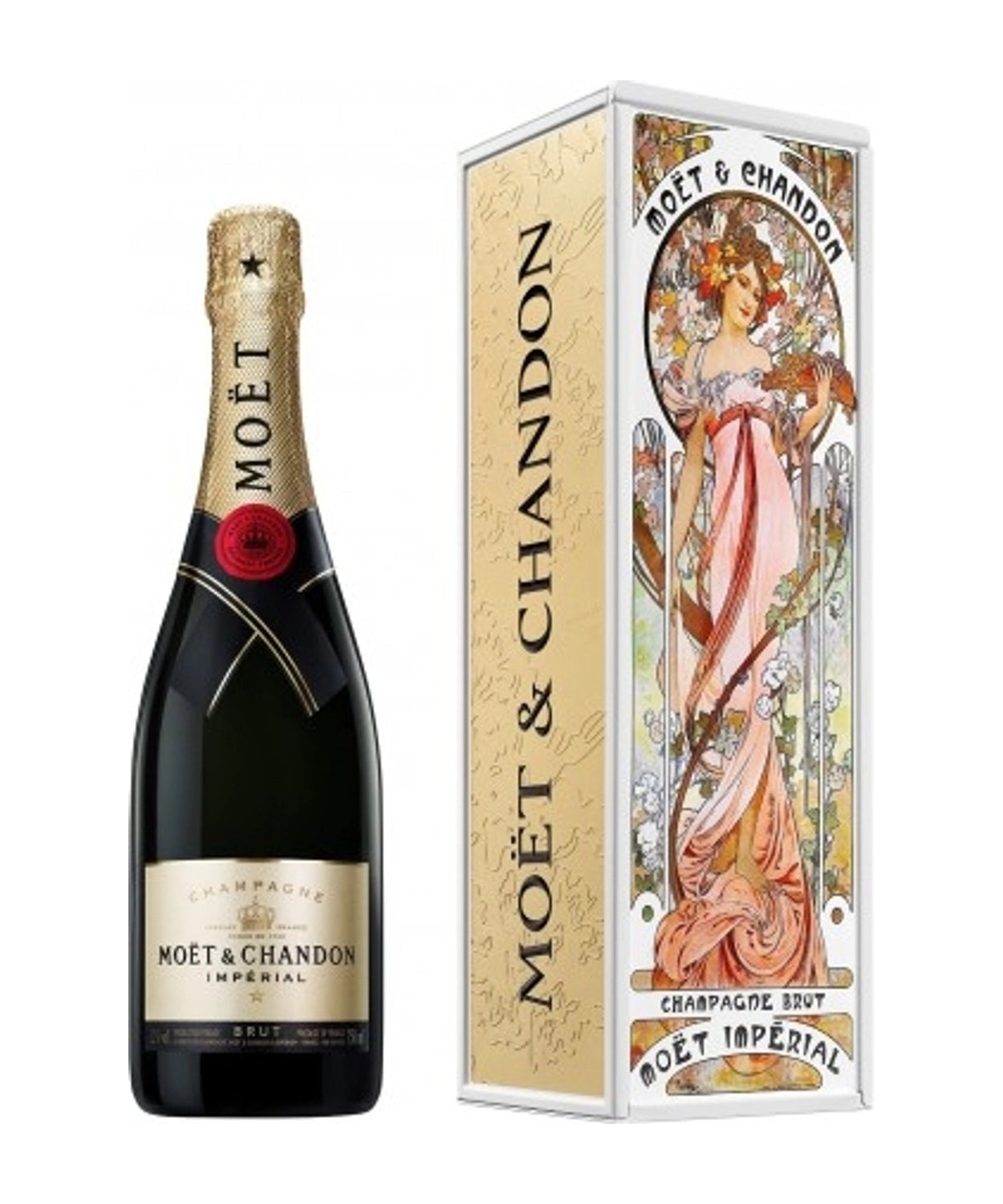 Moët & Chandon Impérial / Standard - 0,75 L / Flowers Metal