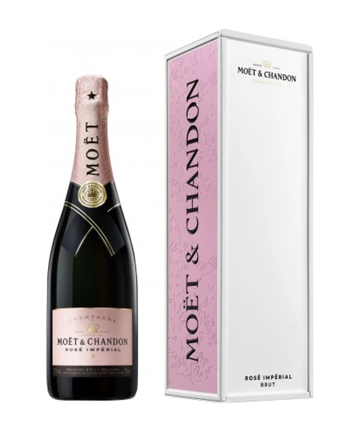 Moët & Chandon Rosé Impérial / Standard - 0,75 L / Blank Metal