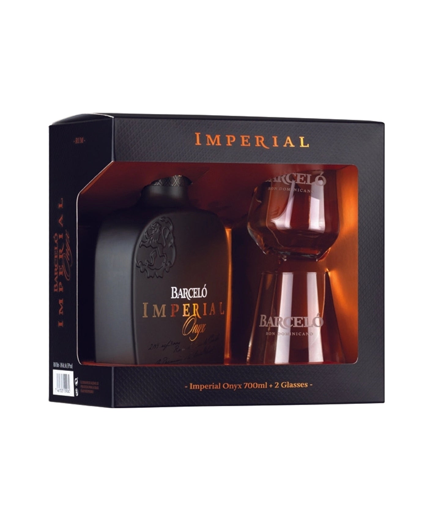 Barceló Imperial Onyx z dvema kozarcema 0,7 L z dvema kozarcema