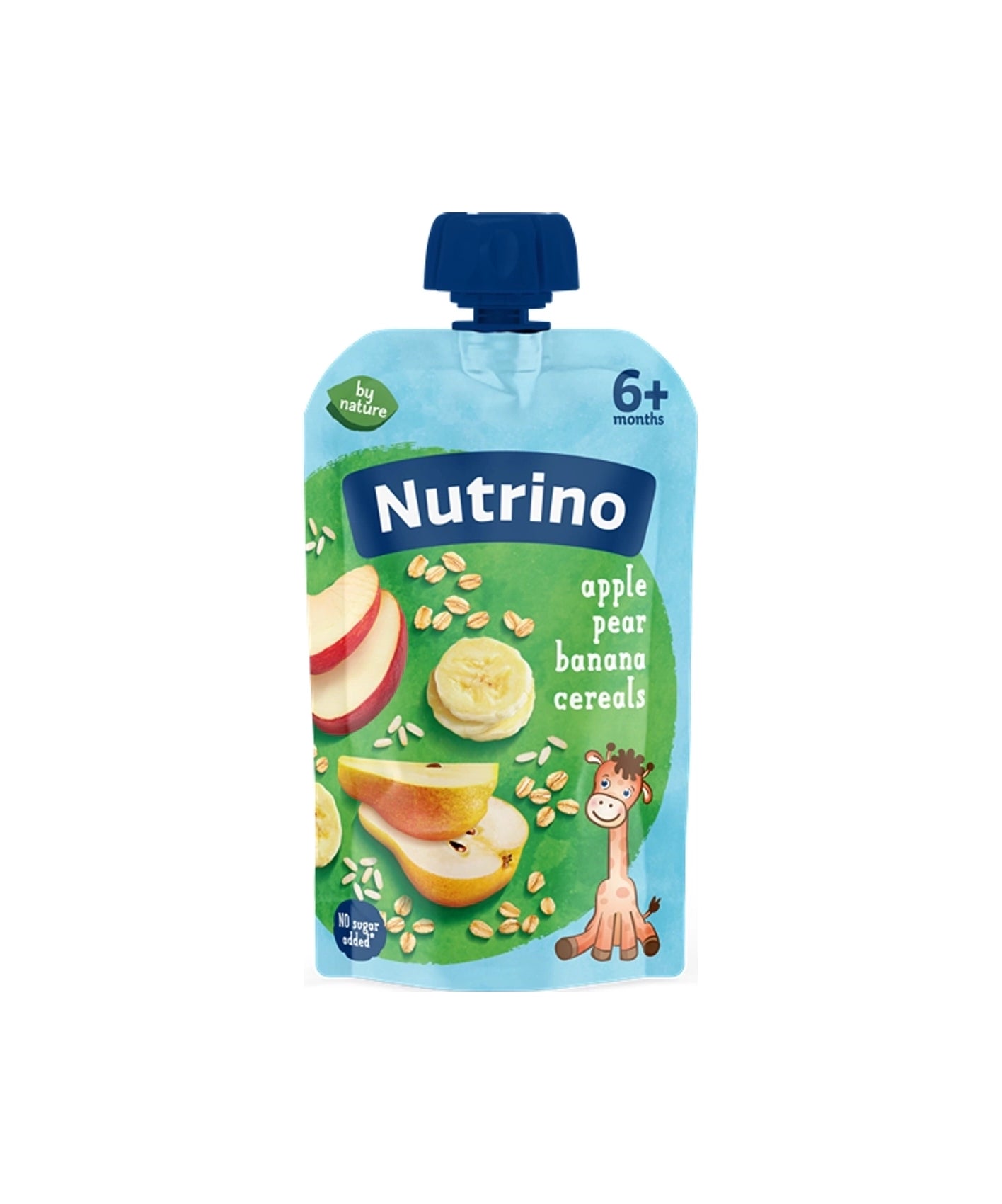 Nutrino Lab Baby  Jabolko, Hruška in Banana z Žiti 100 g