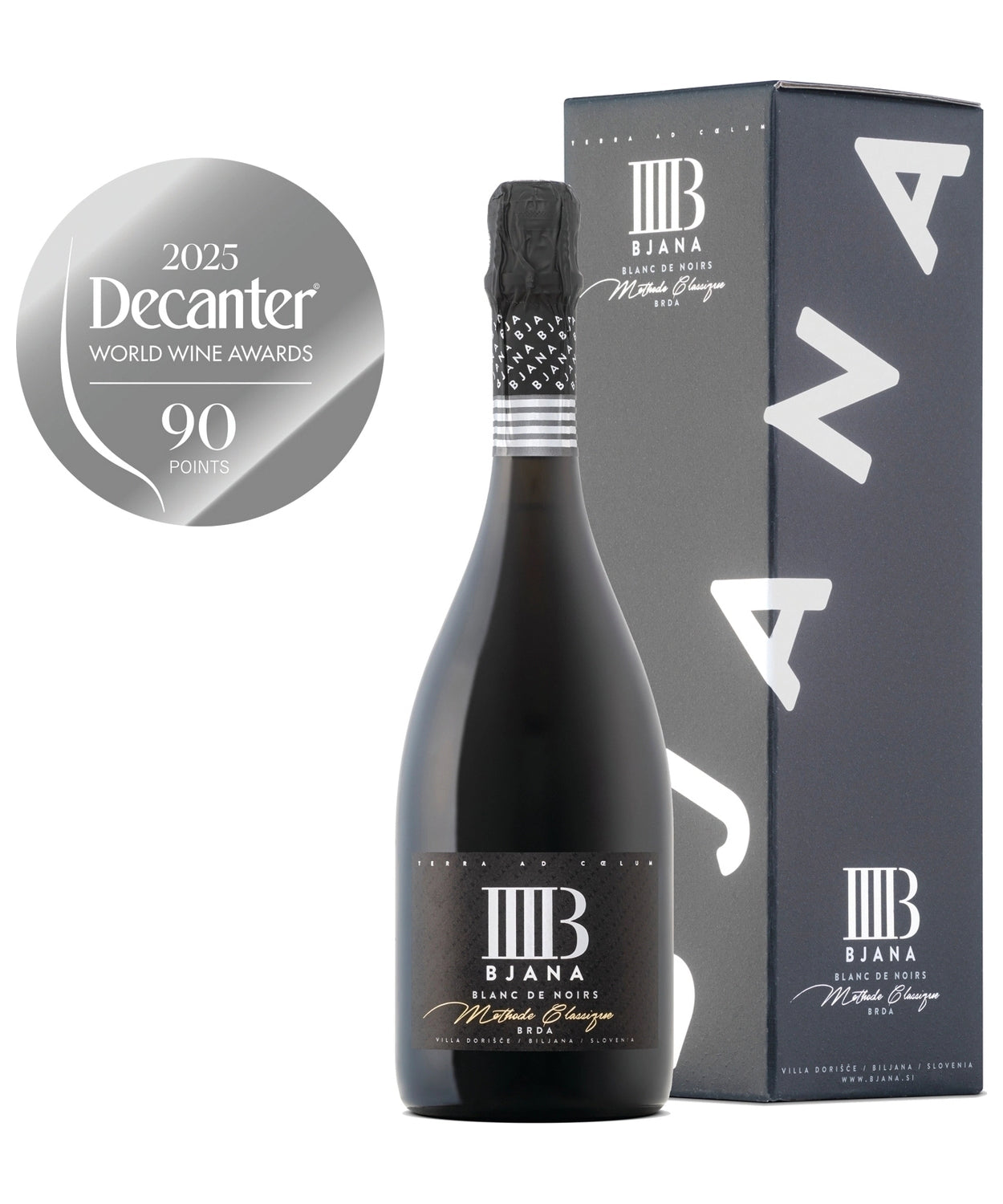 Bjana Blanc de Noirs / 0,75 L / V škatli