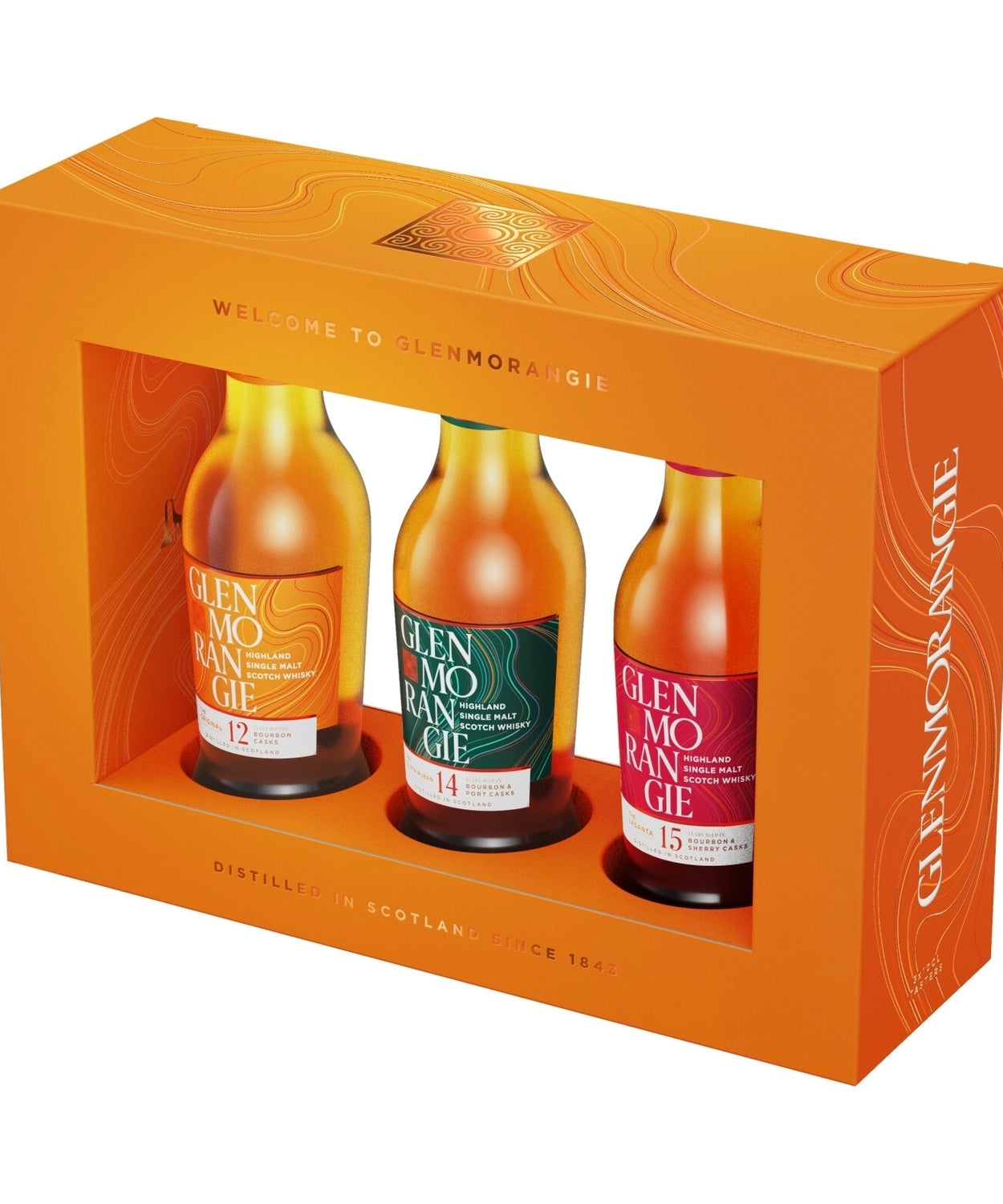 Glenmorangie The Original / (3 x 0,10 L) / V škatli