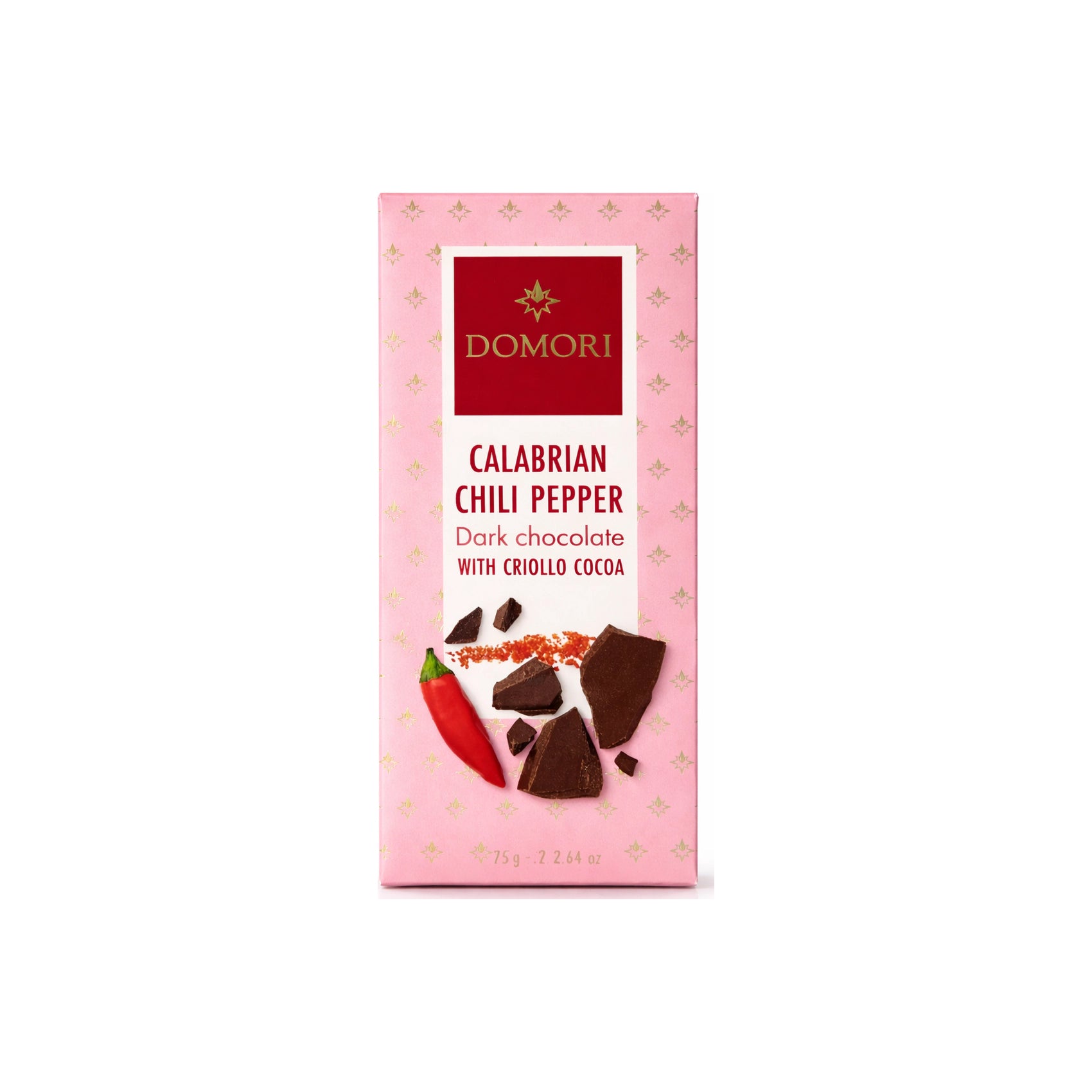 Domori Temna čokolada s čilijem 75 g
