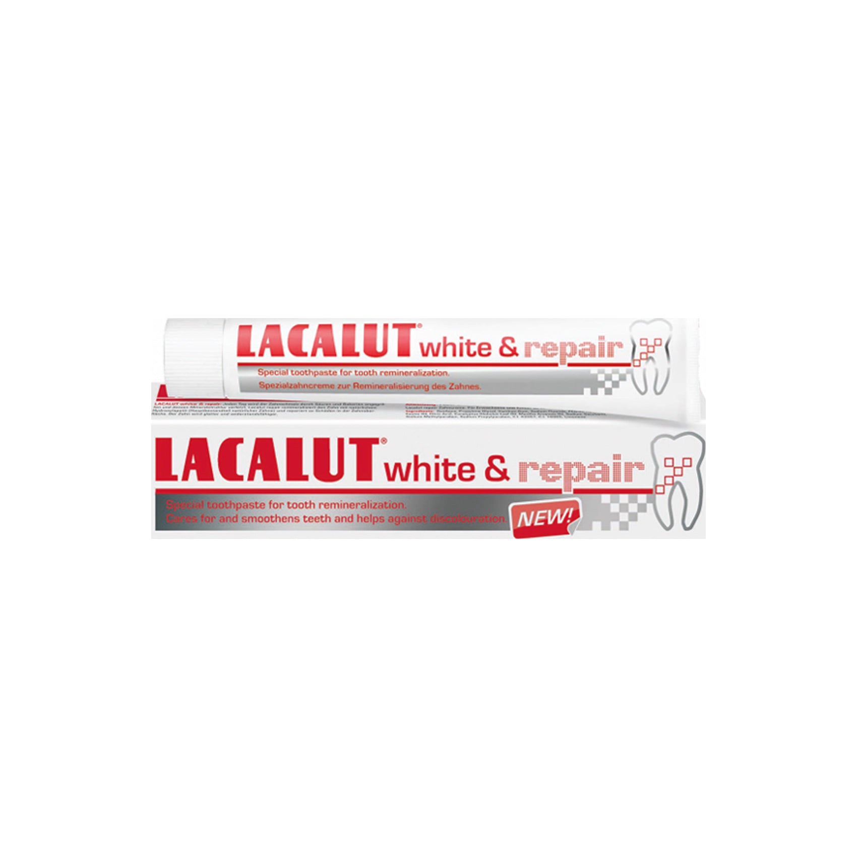 Lacalut  White & Repair Zobna Pasta 75 ml