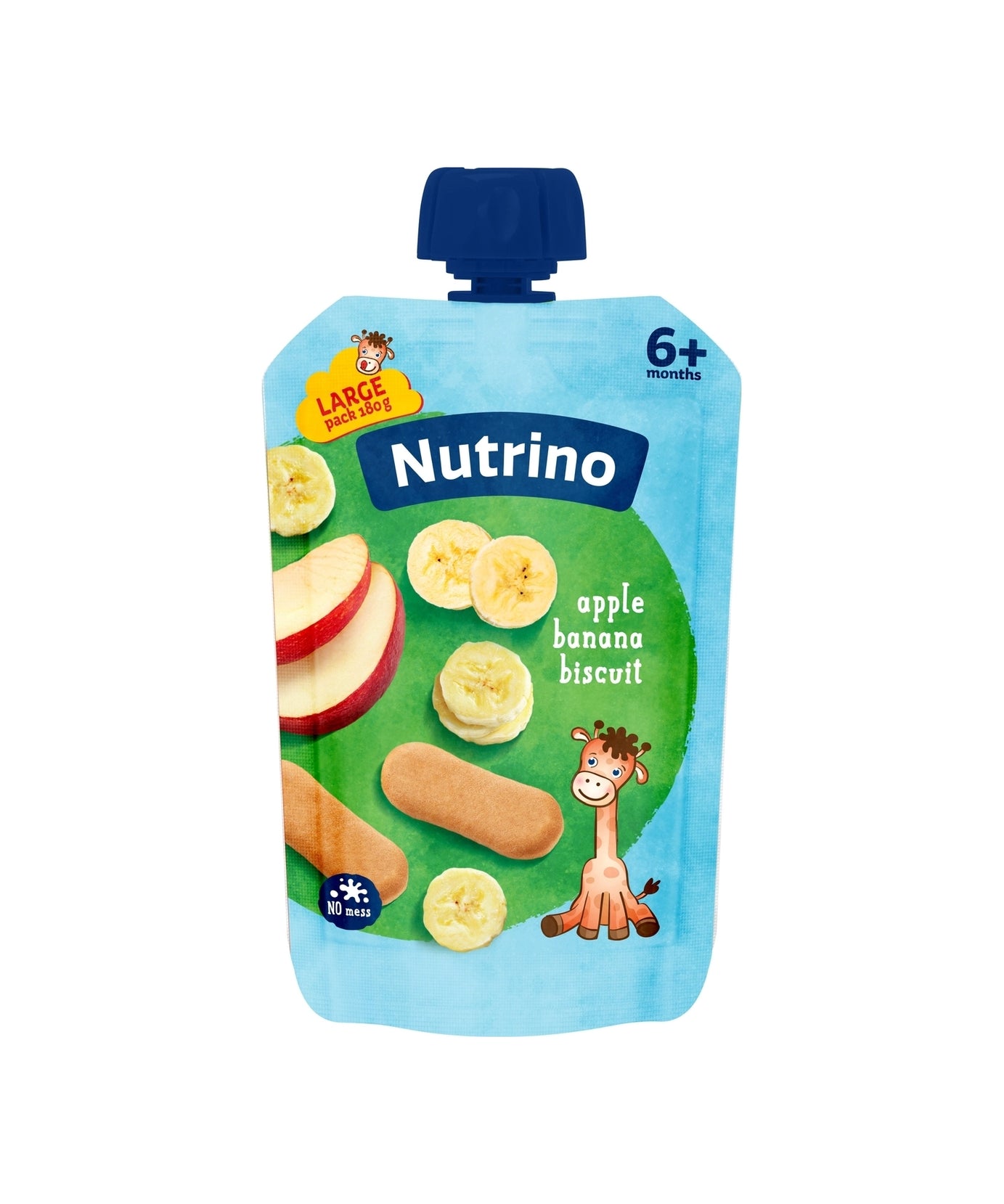 "Nutrino  Jabolko, Banana in Keks" / 180 g