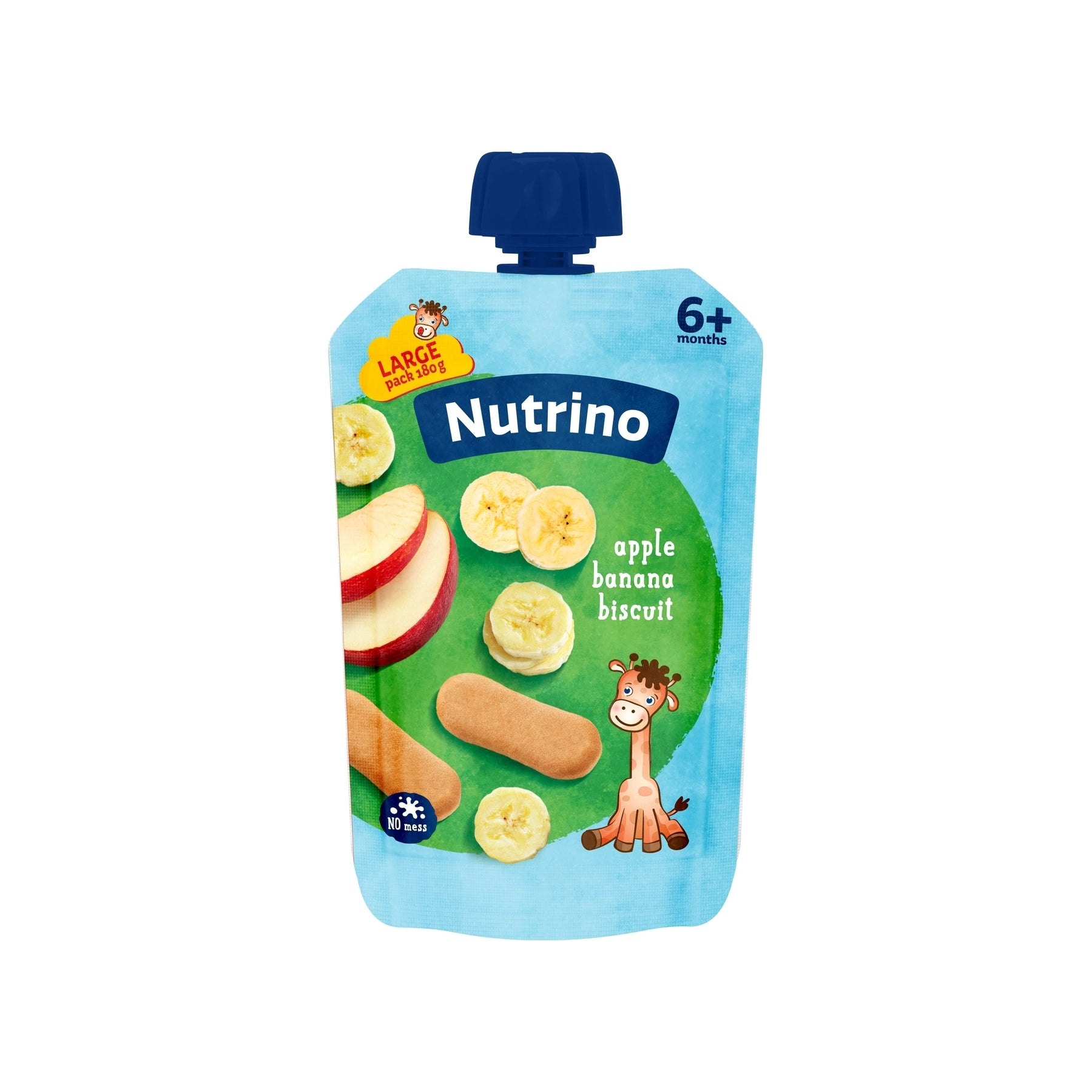 "Nutrino  Jabolko, Banana in Keks" / 180 g