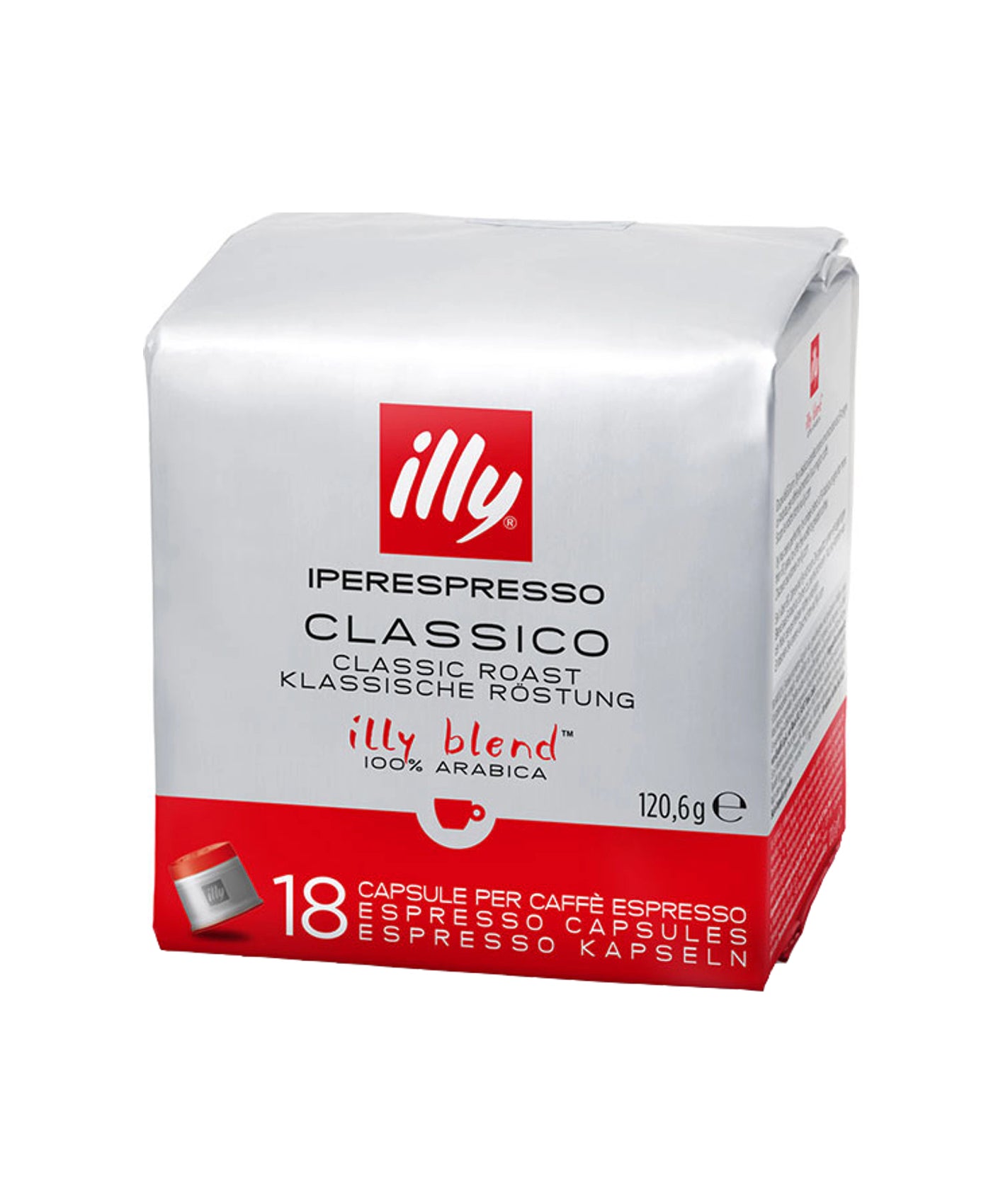 Illy Kava v kapsulah IE CUBE Classico