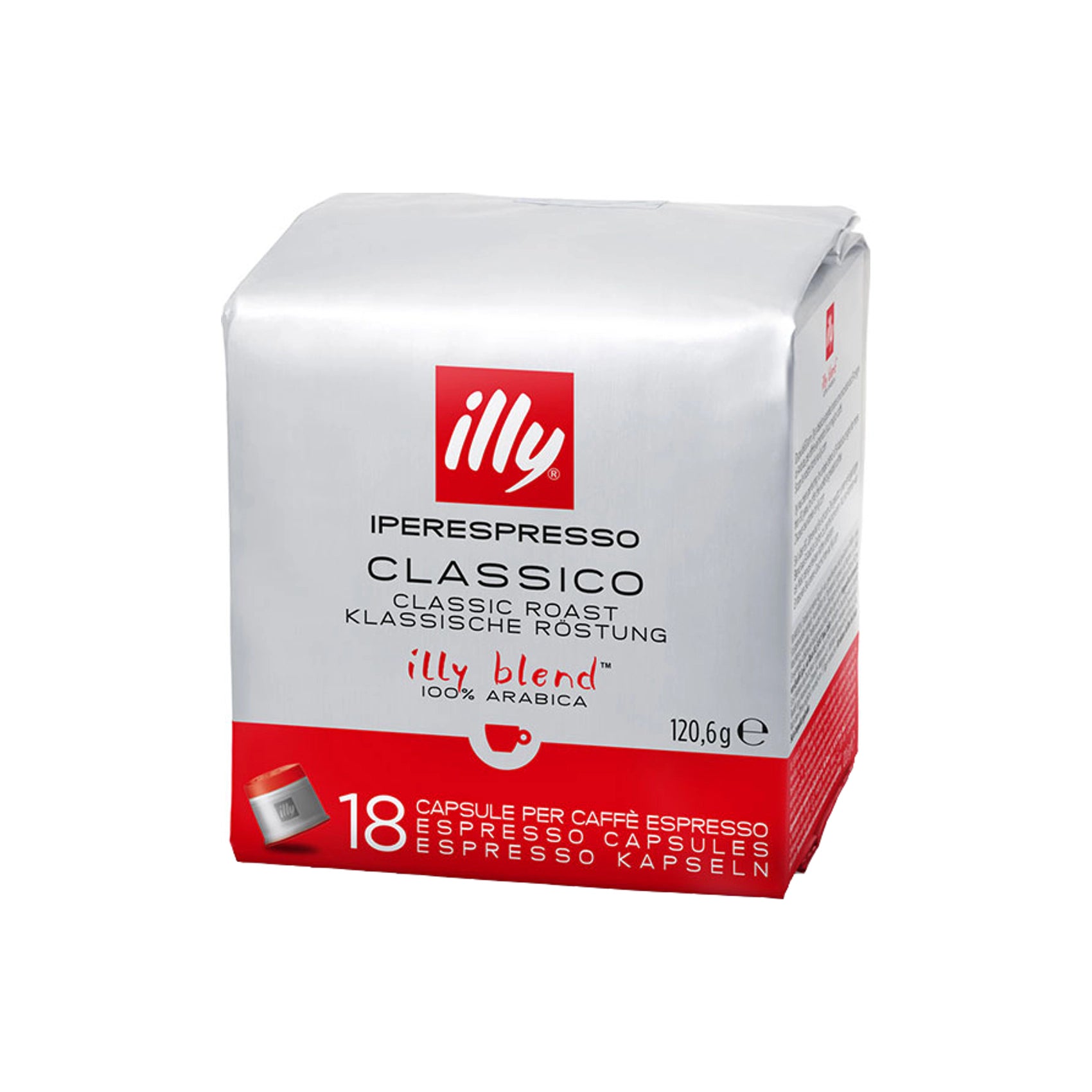 Illy Kava v kapsulah IE CUBE Classico