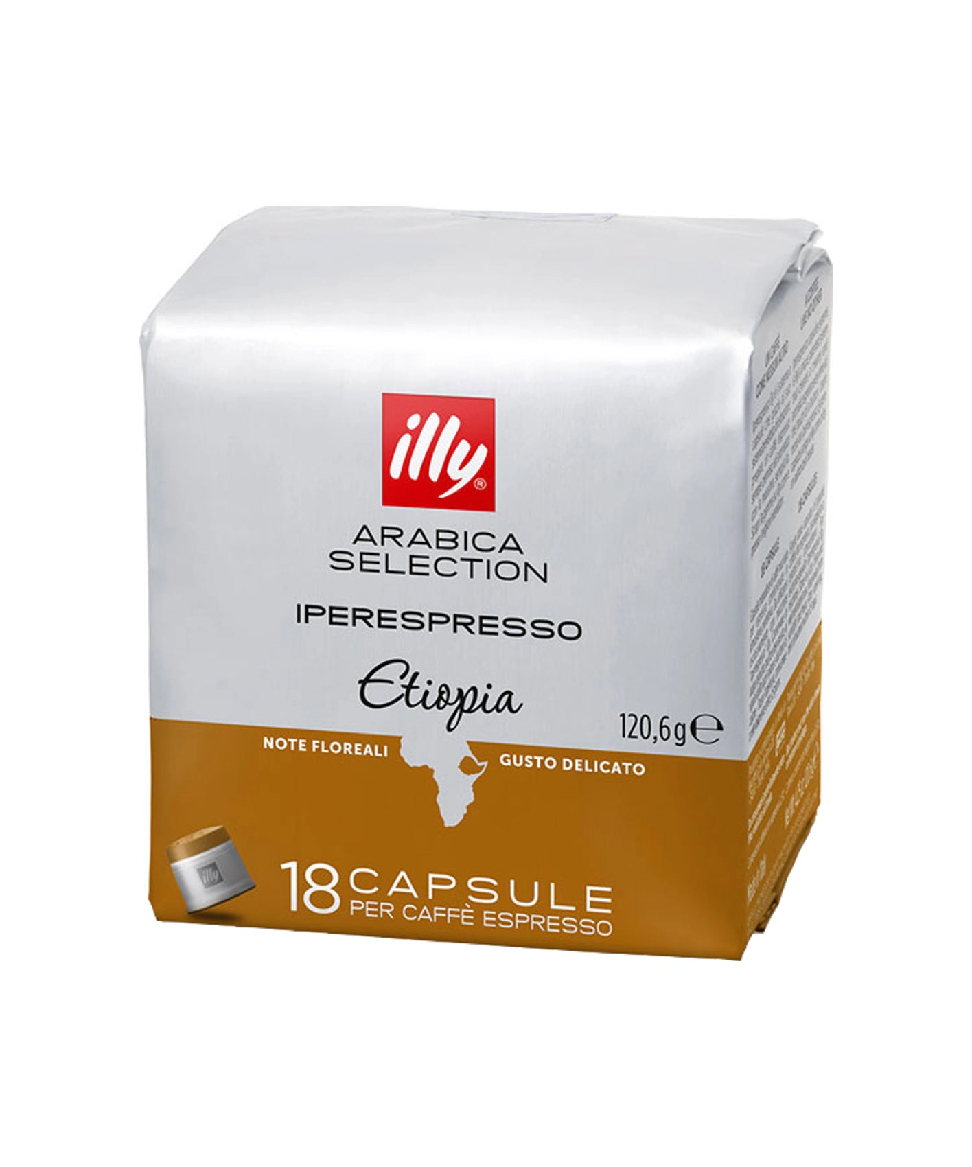 Illy Kava v kapsulah IE CUBE Etiopia