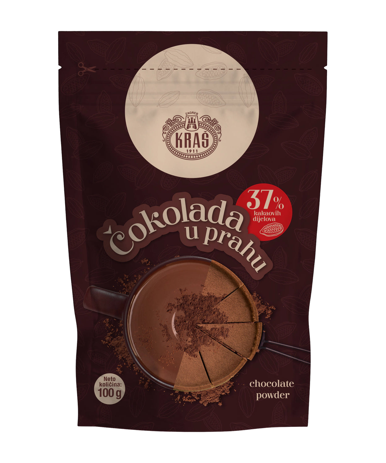 Kraš Čokolada v prahu / 100 g