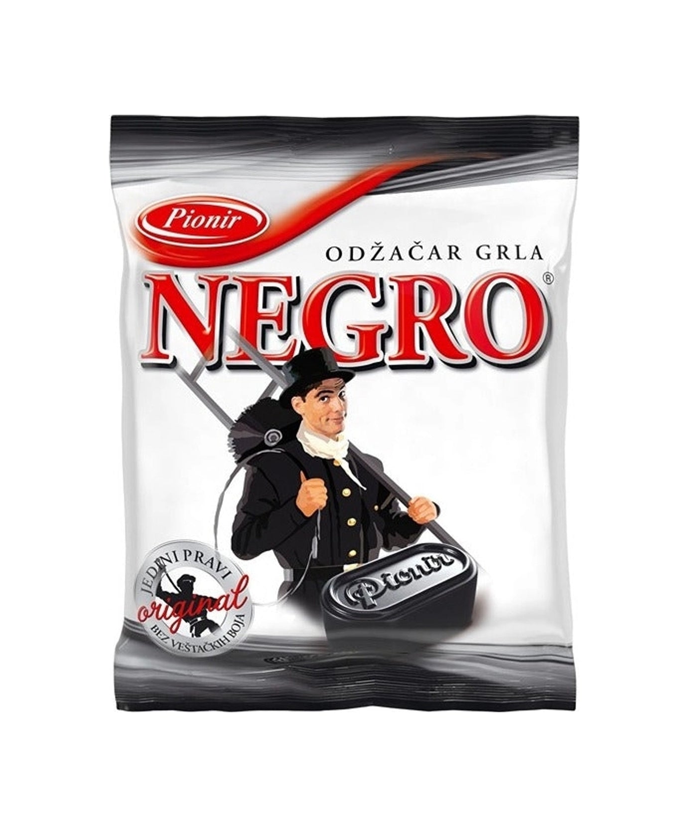 Pionir  Bonboni Negro / 100 g