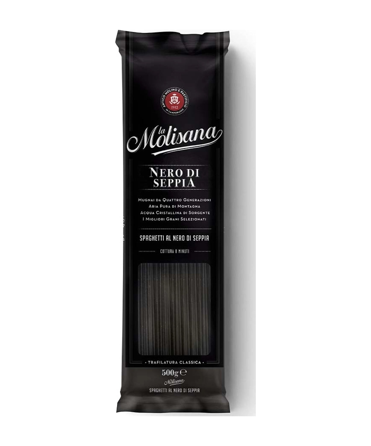 La Molisana Špageti s sipinim črnilom / 500g