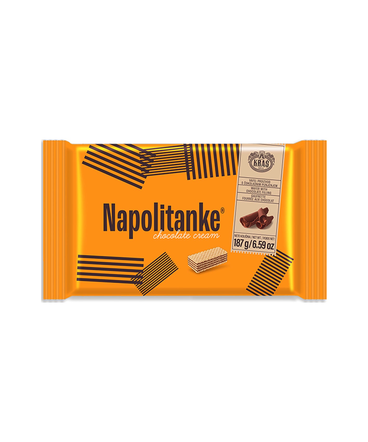 Kraš  Napolitanke Chocolate Cream 187 g
