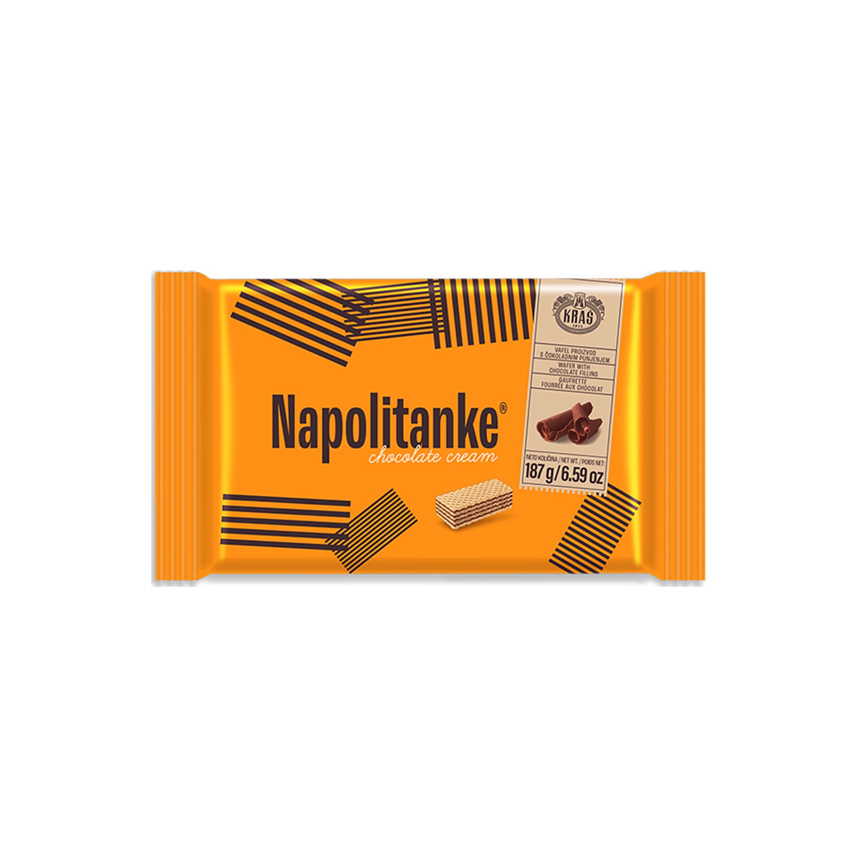 Kraš  Napolitanke Chocolate Cream 187 g