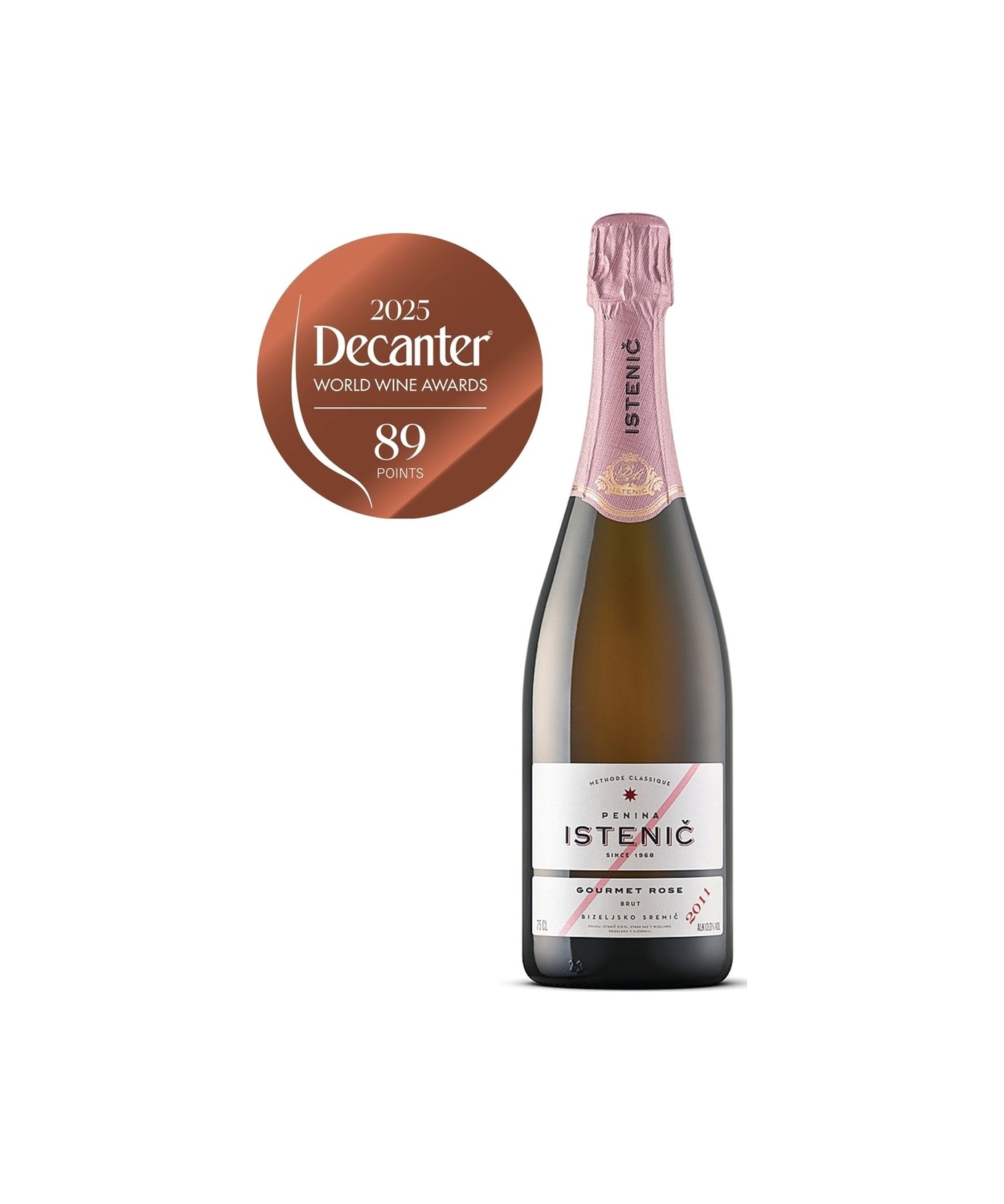 Istenič Gourmet Rose 0,75 L Brez škatle