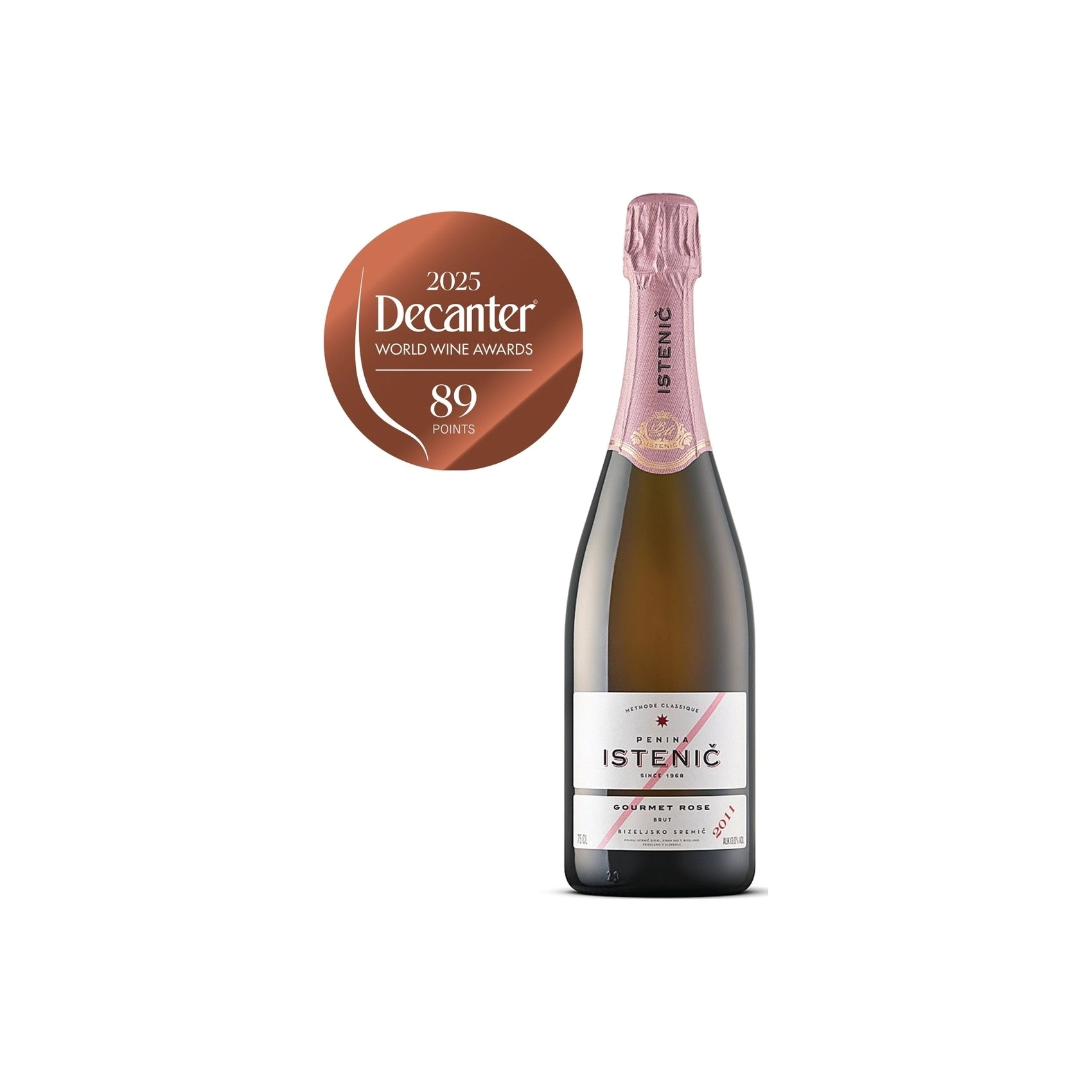 Istenič Gourmet Rose 0,75 L Brez škatle