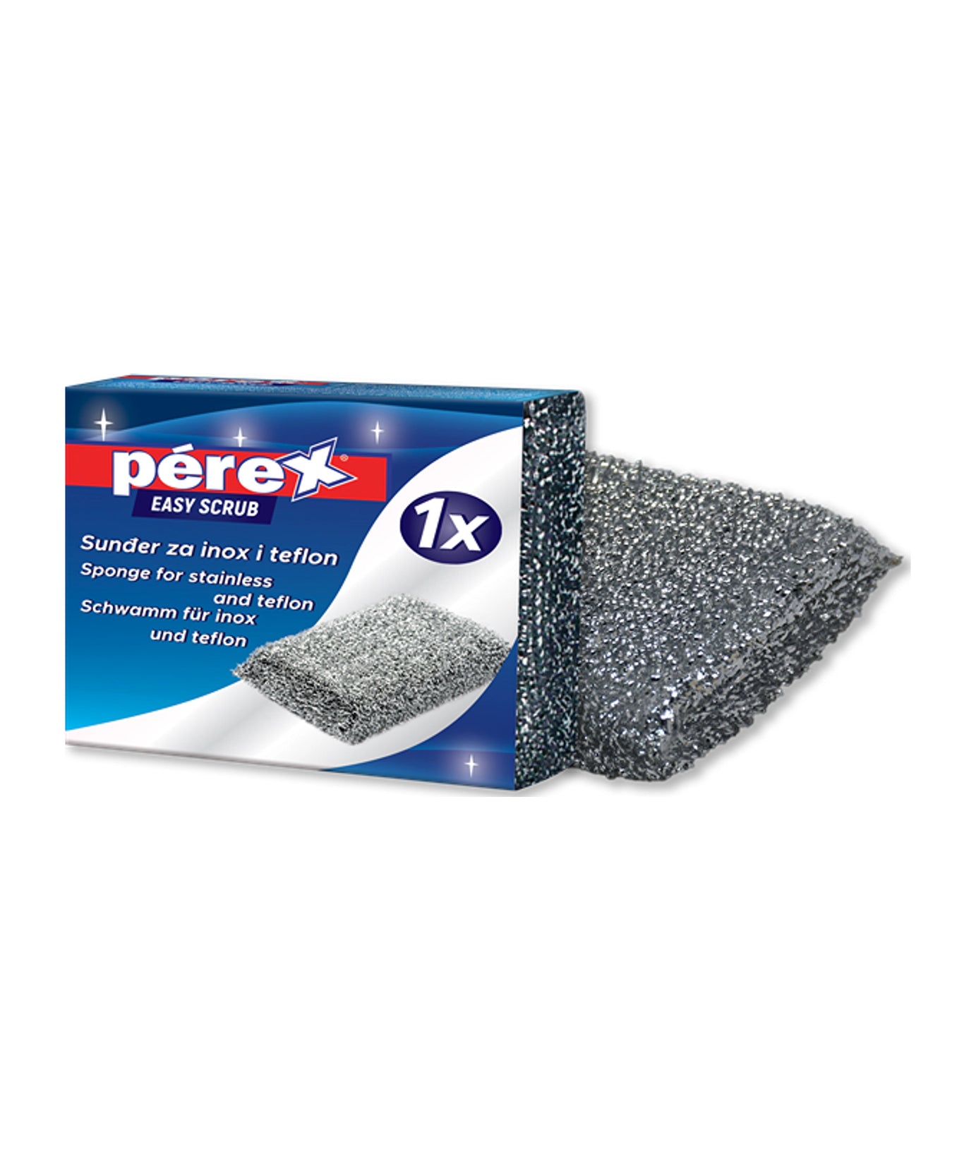 Perex  Gobica za inox in Teflon / 1 kos