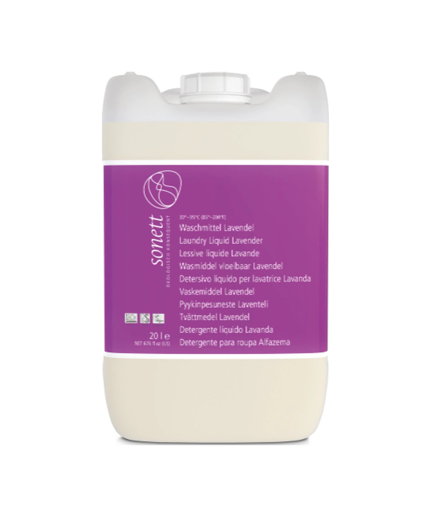 Sonett  Tekoči Pralni Prašek Lavanda / 20 L