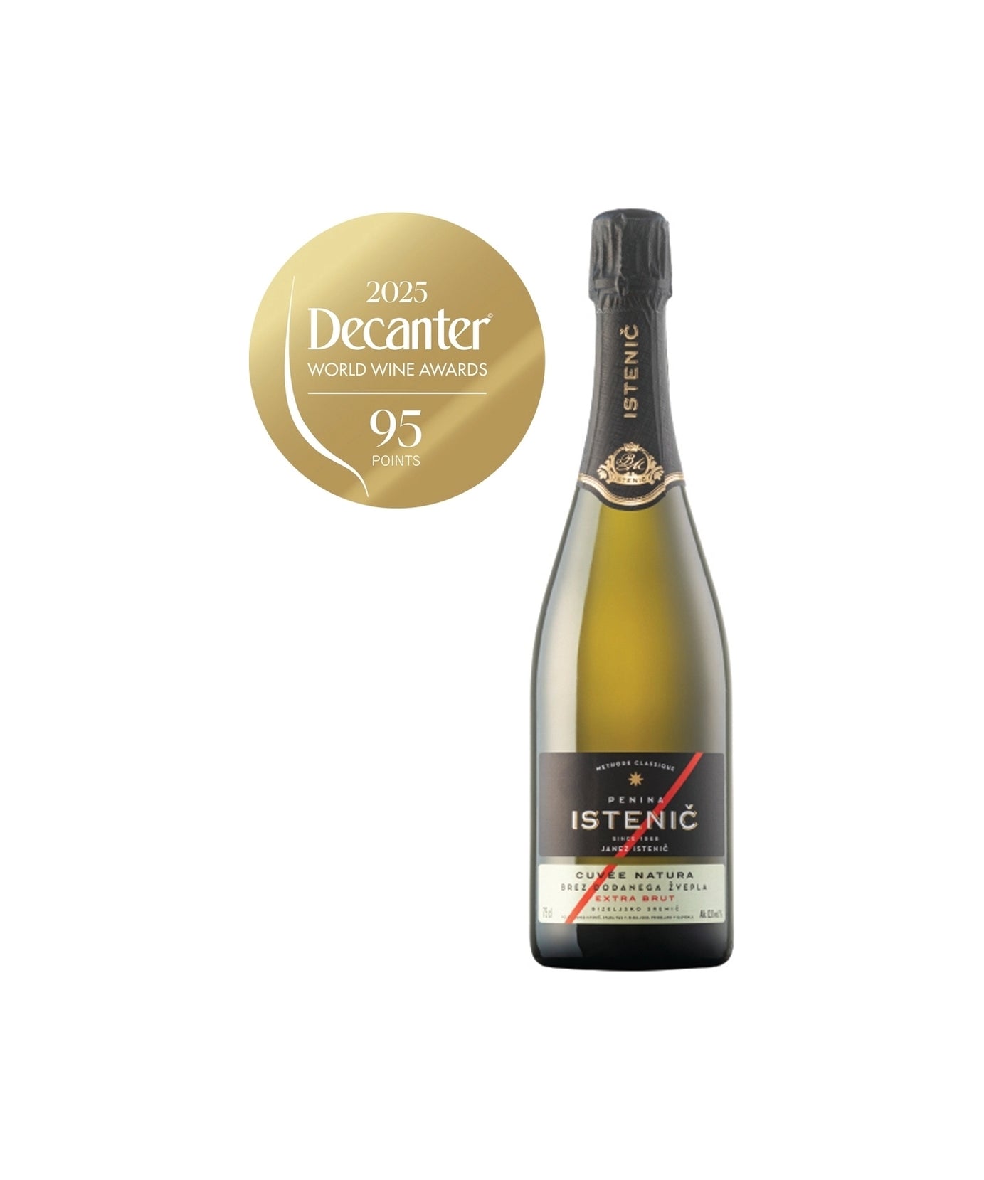 Istenič Cuvee Natura 0,75 L Brez škatle