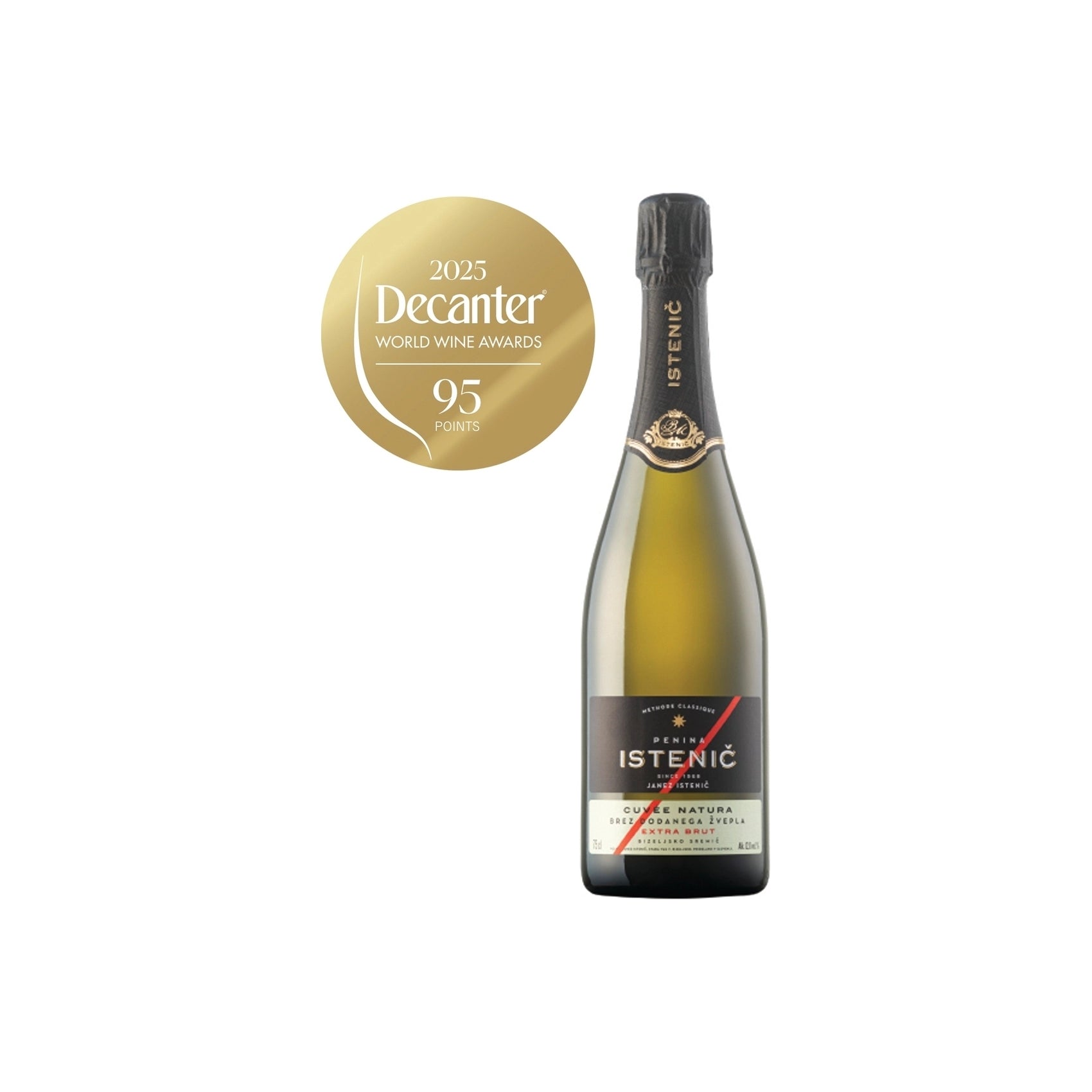 Istenič Cuvee Natura 0,75 L Brez škatle