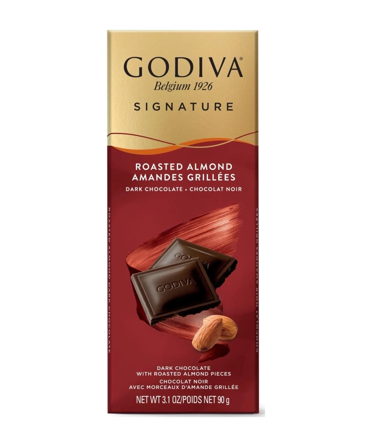 Godiva Dark Roasted Almond / 90 g