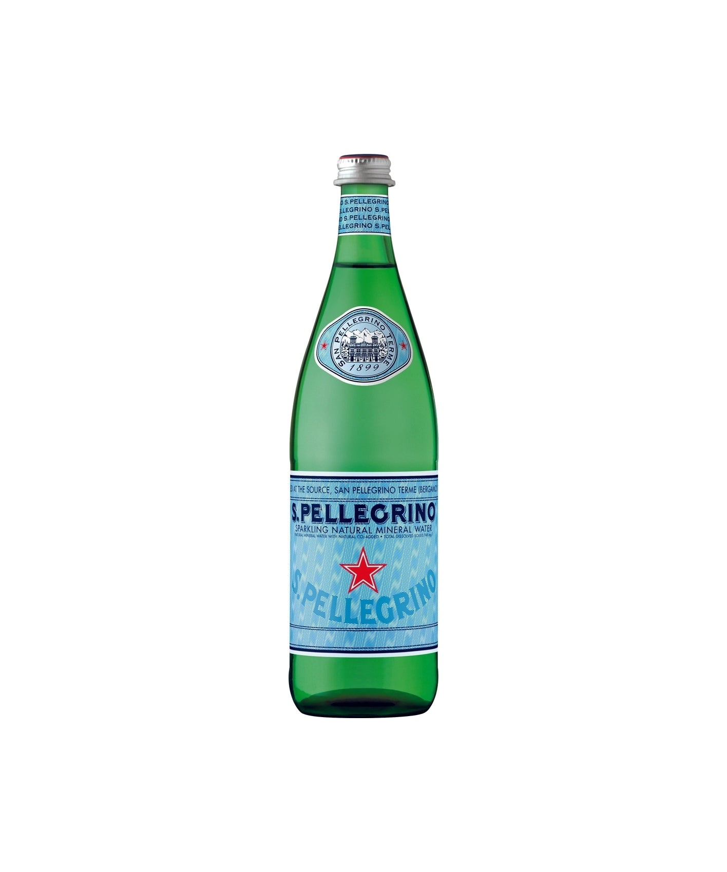 San Pellegrino Gazirana Mineralna Voda 0,75 L Steklo