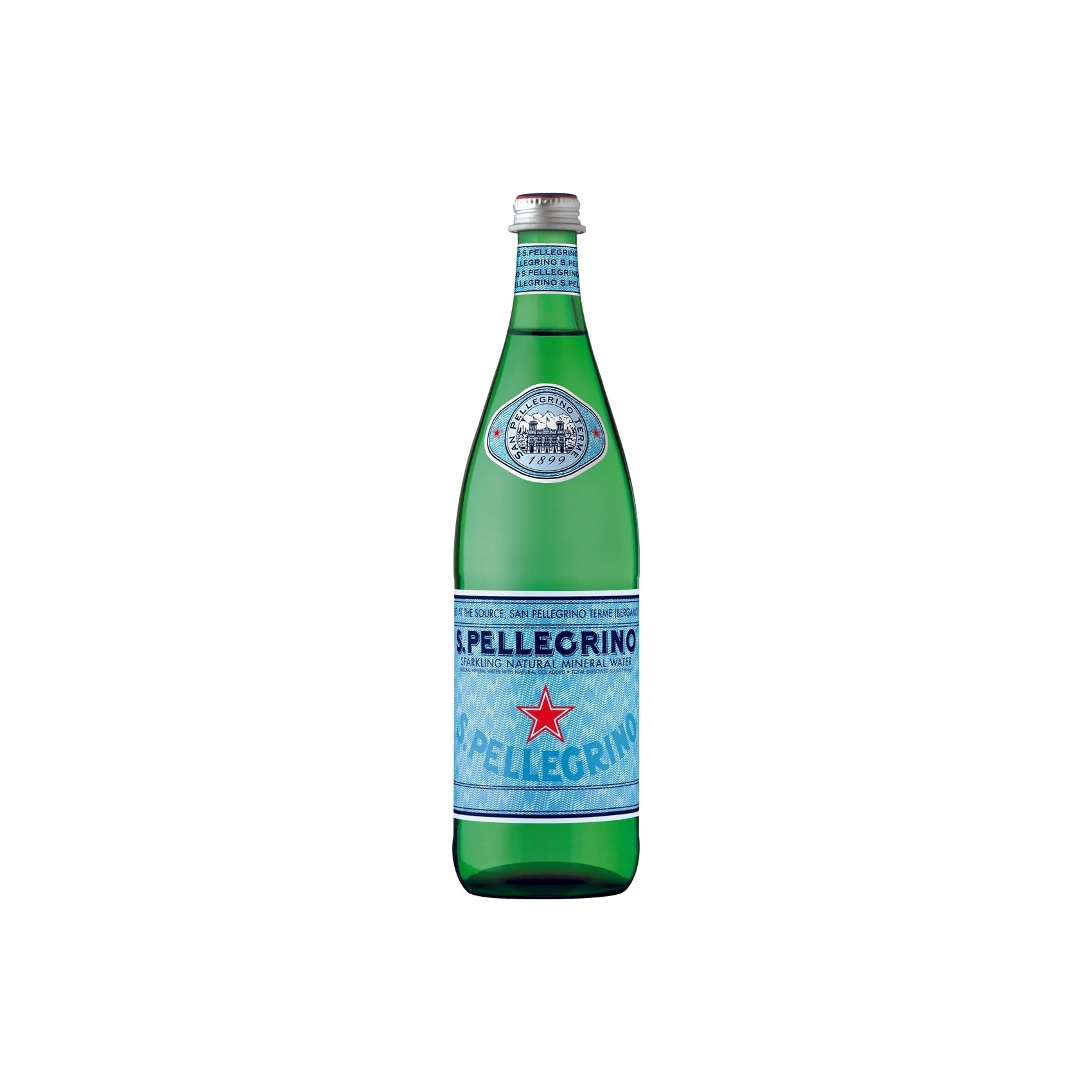 San Pellegrino Gazirana Mineralna Voda 0,75 L Steklo