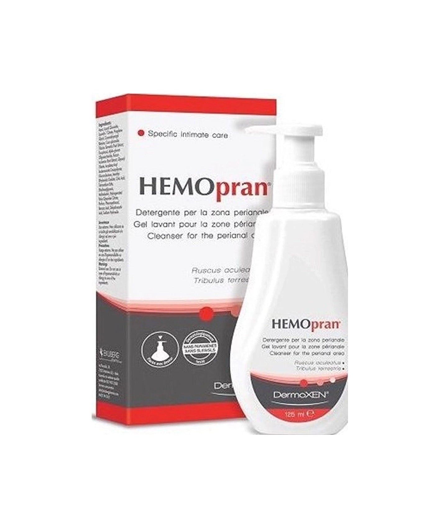 Ekuberg  Hemopran Gel Nega Proti Hemoroidom 125 ml