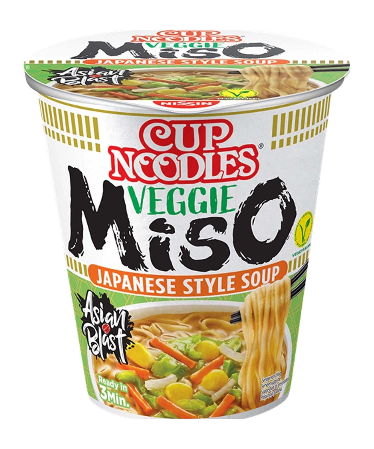 Nissin  Zelenjavna Vegi Cup / 67 g