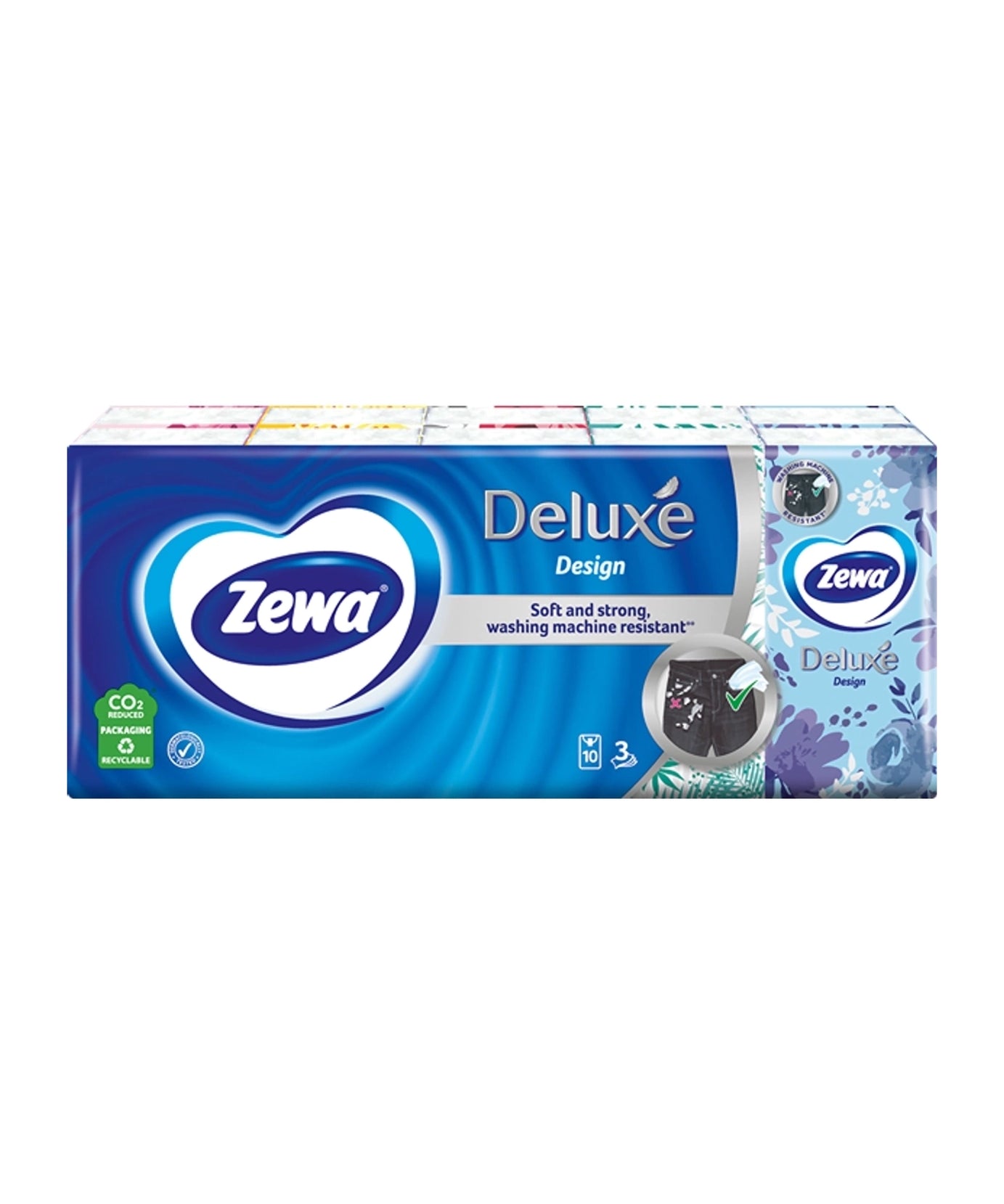 Zewa  Deluxe Papirnati Robčki / 10 zavojev robčkov