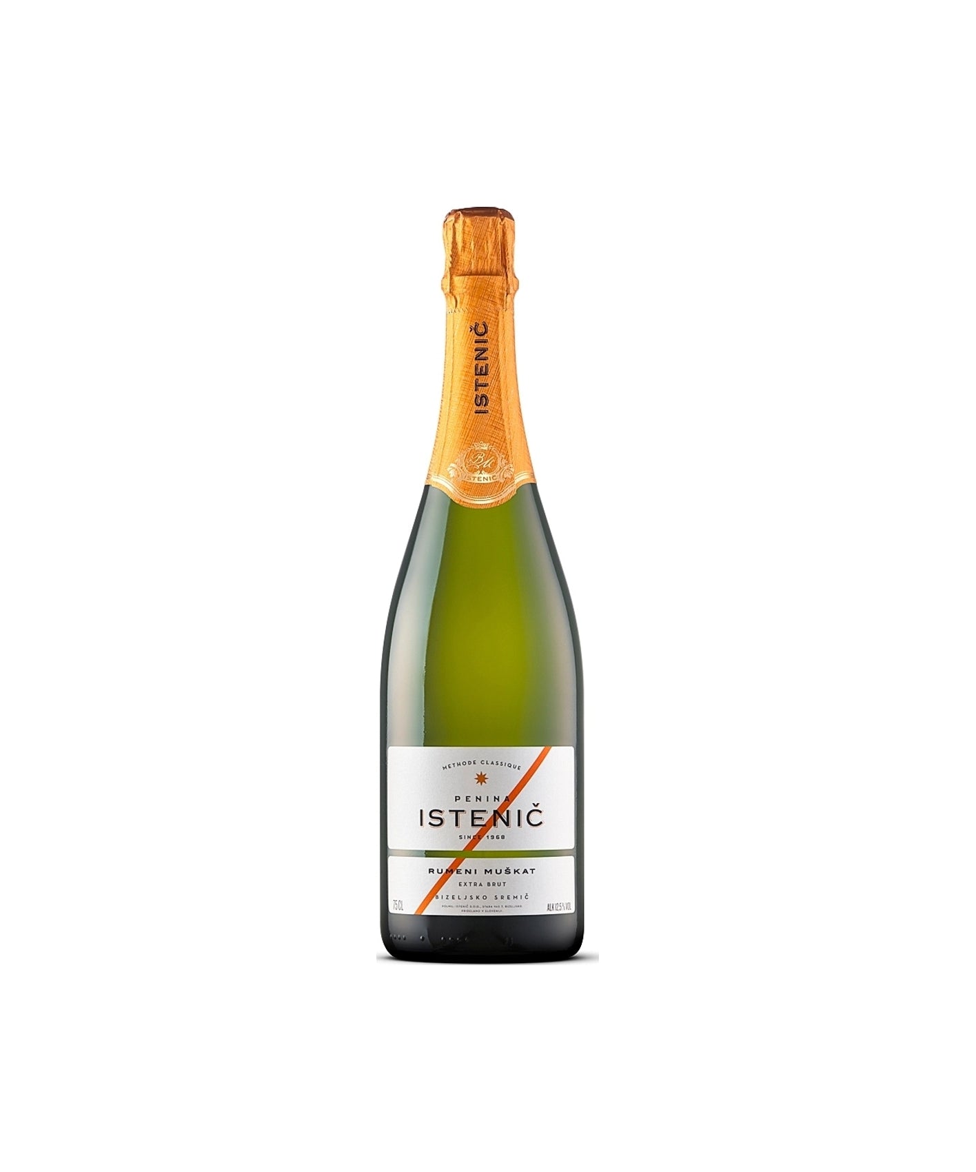 Istenič Premium Rumeni Muškat 0,75 L Brez škatle